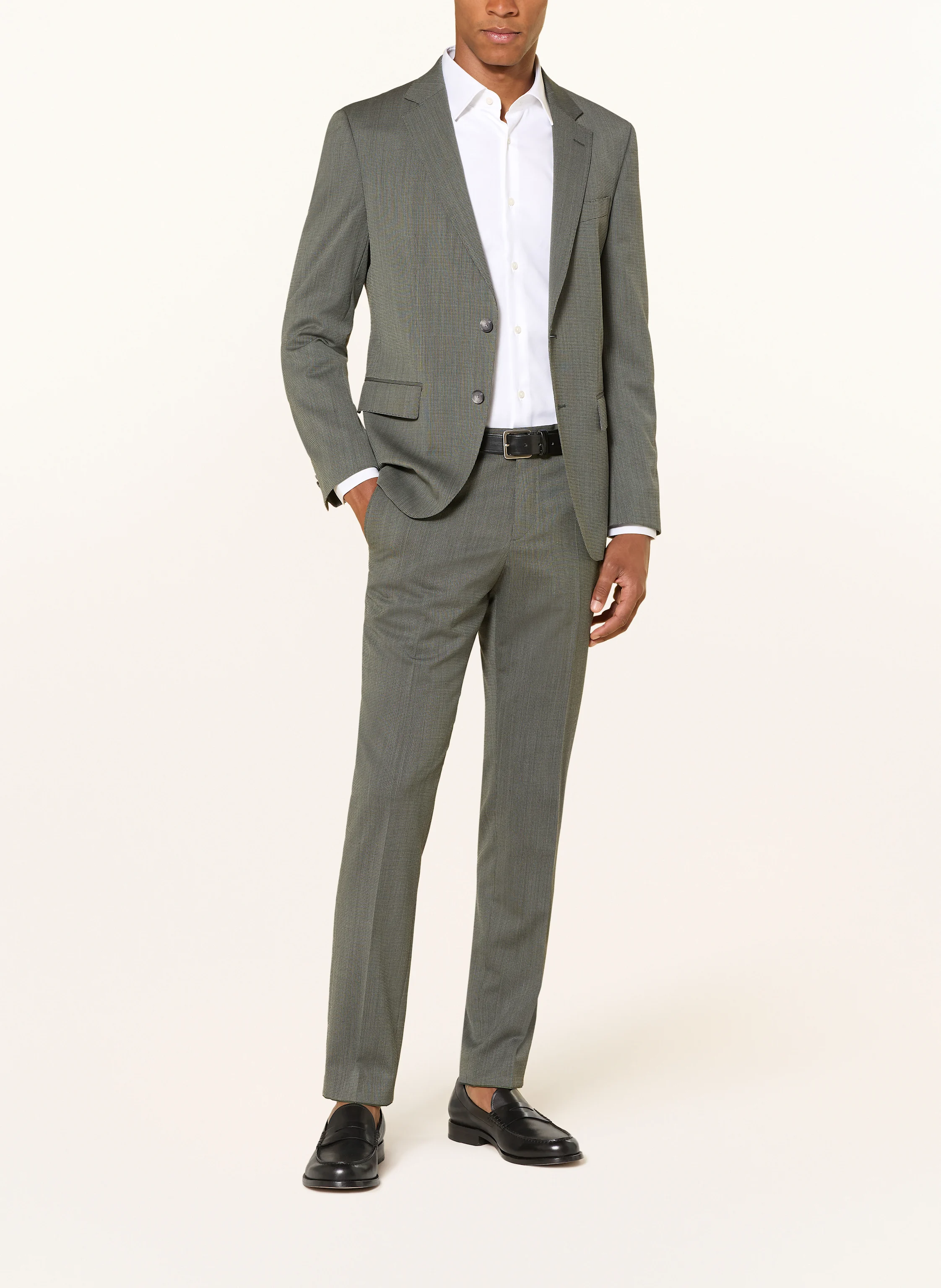BOSS Shirt HANK slim fit: WHITE