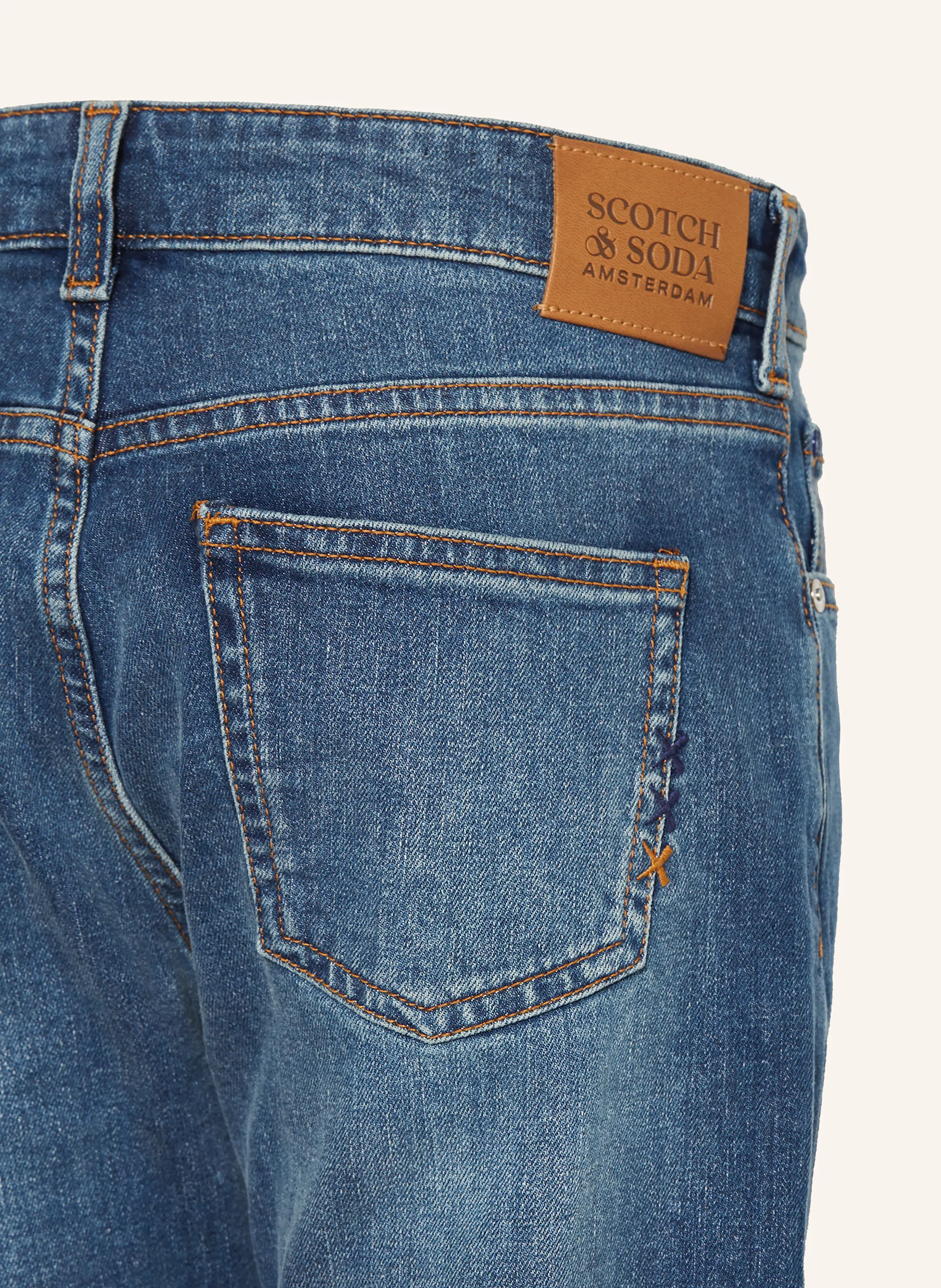 Scotch & Soda Dean loose tapered jeans Blauw voor Jongens | Kids Brand Store