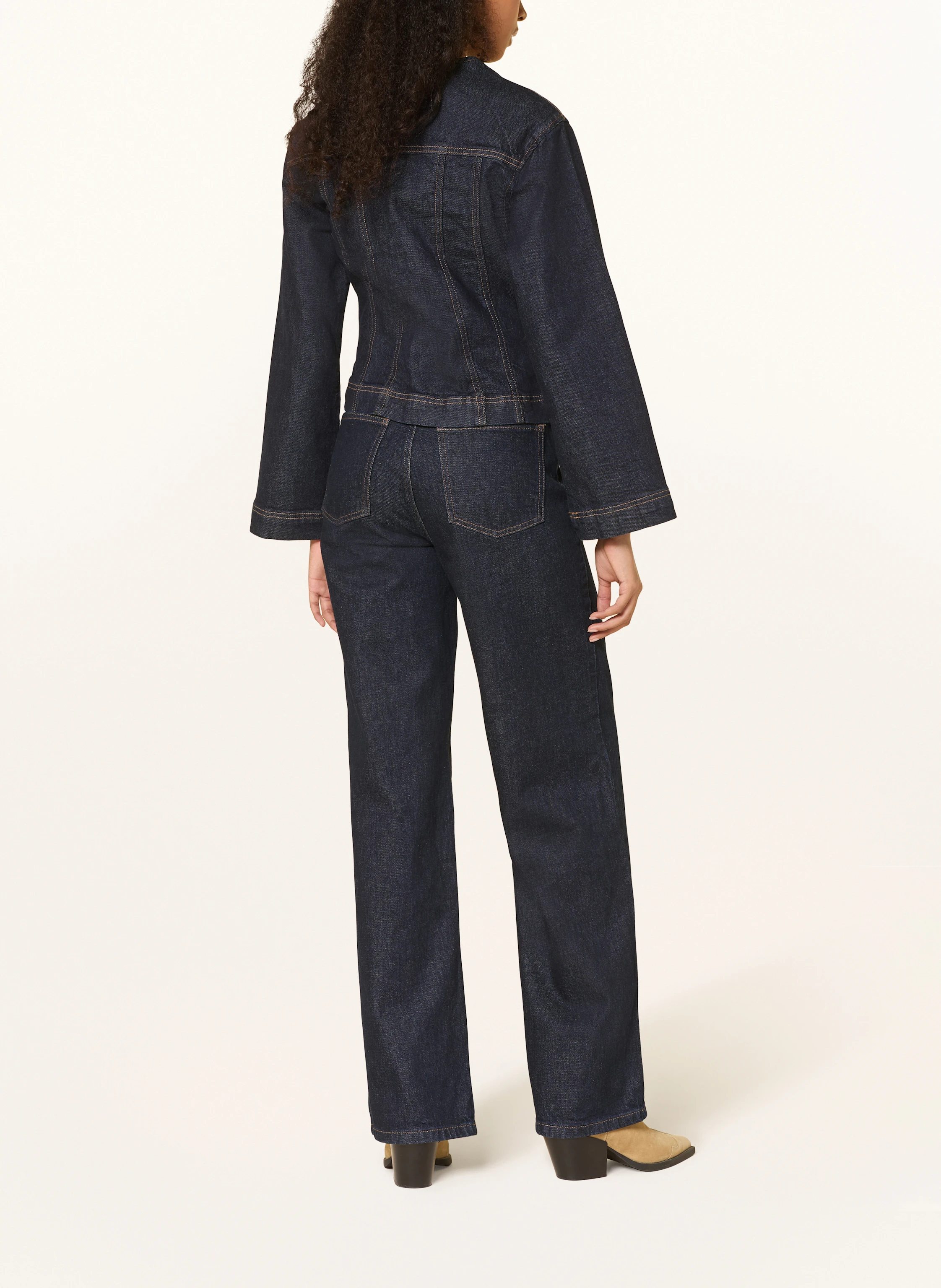 GESTUZ Wide leg jeans GZSUMMER: 107896 Unwashed denim