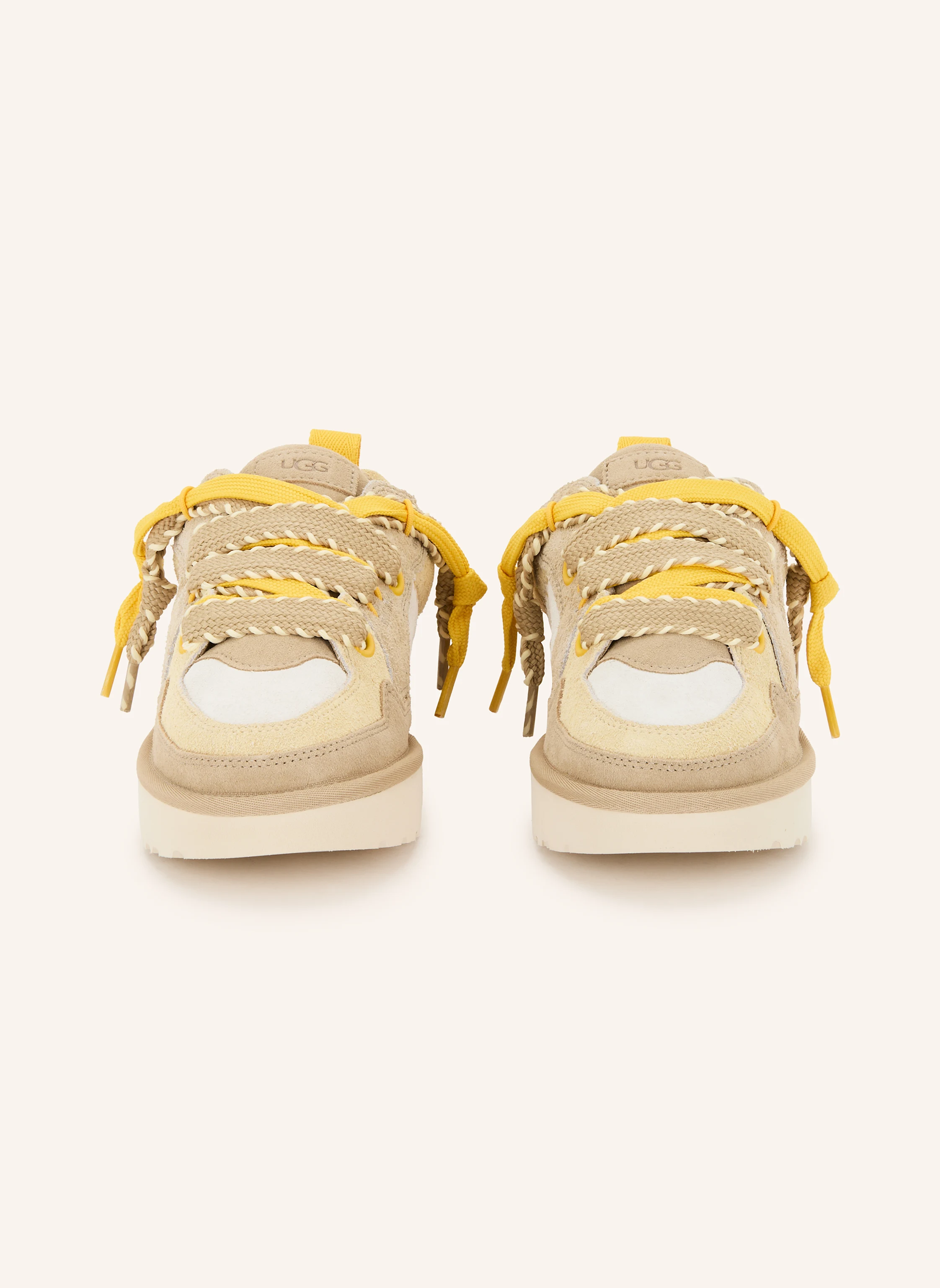 UGG Sneaker LO LOWMEL BIARRITZ in beige/ cream/ dark yellow