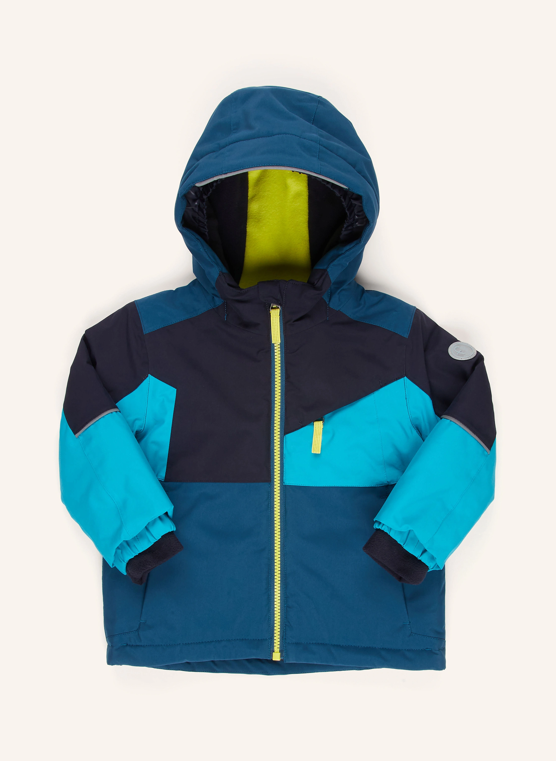 killtec Skijacke FISW 42 in dunkelblau/ petrol/ türkis