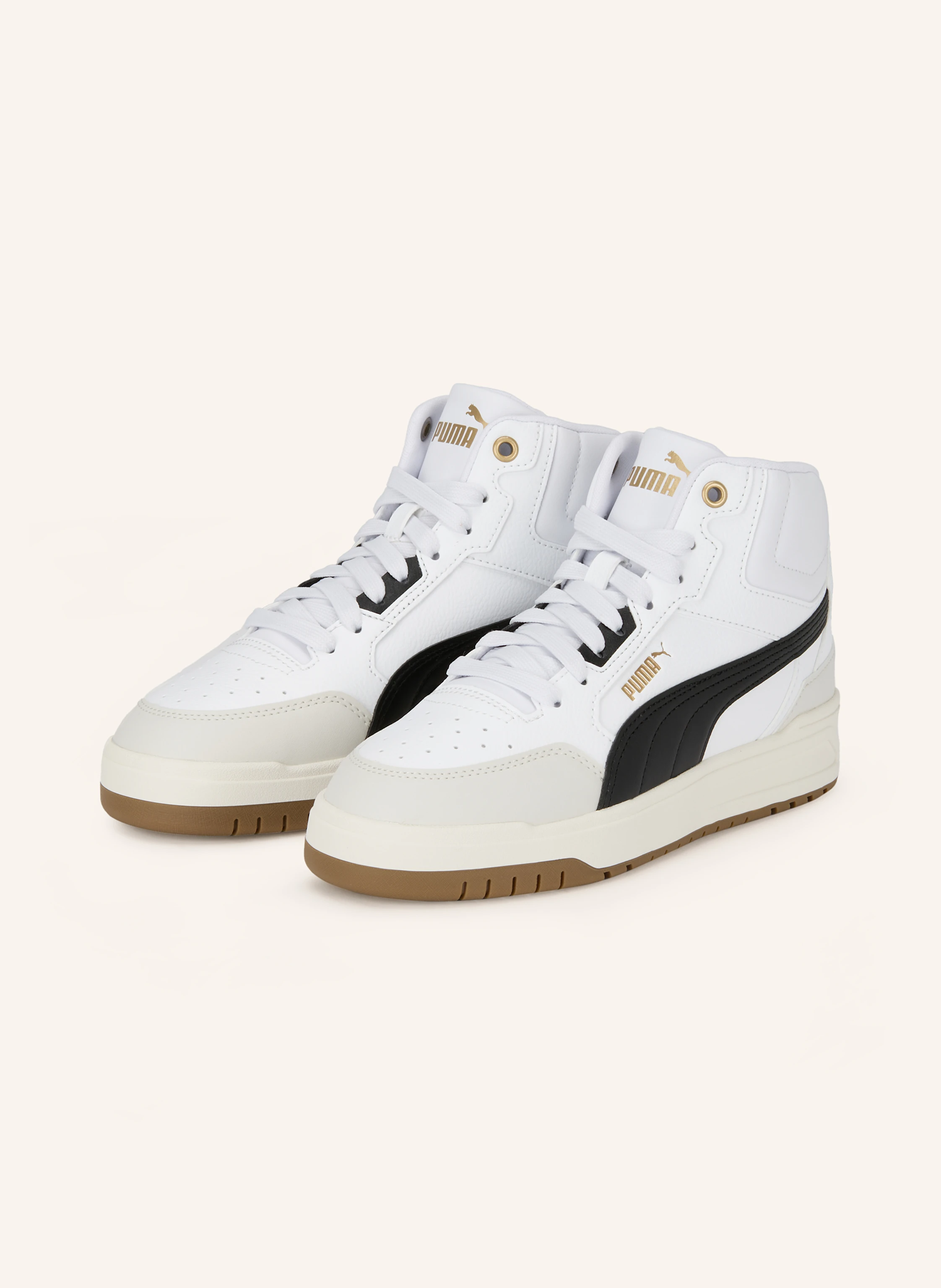 Puma Shuffle Downtown Mid Top Shoes White/Black Men’s Sizes 402598-05 NWOB PUMA Shuffle Athletic Shoes for Men | Mercari main image 4