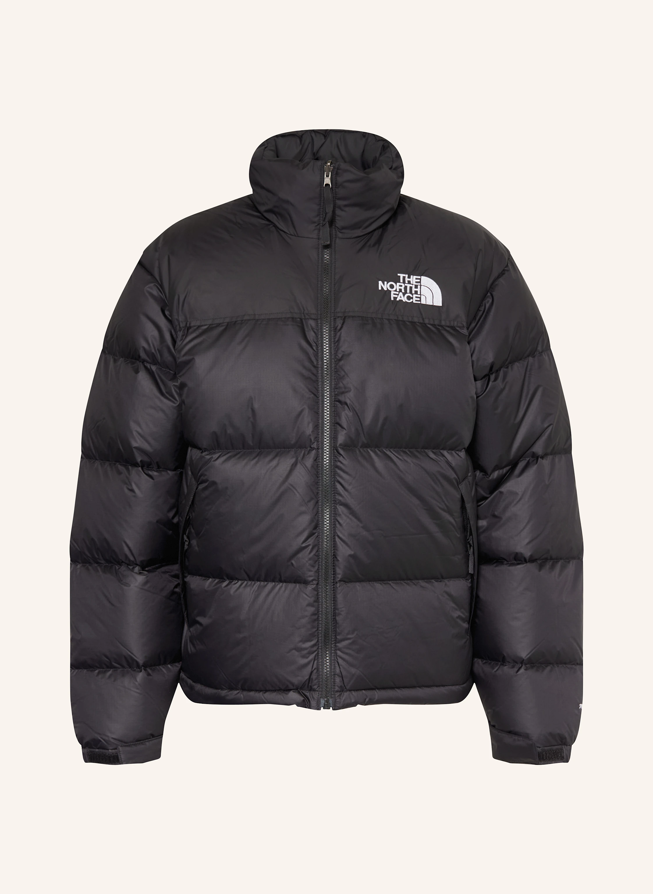 1996 Retro Nuptse Jacket North Face Schwarze Winterjacke THE