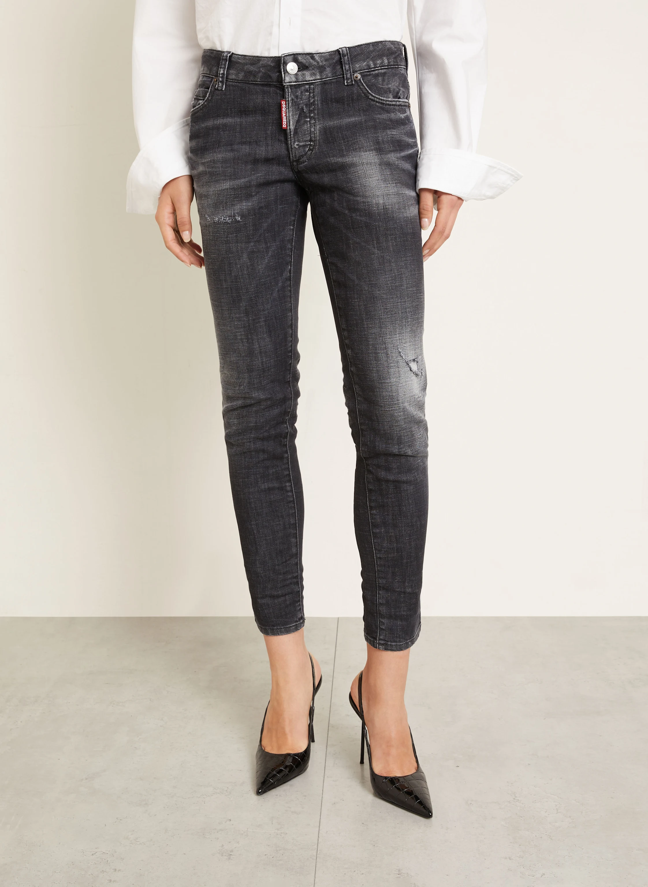 Boyfriend Dsquared Jeans Femme DSQUARED2 Skinny Jeans JENNIFER In