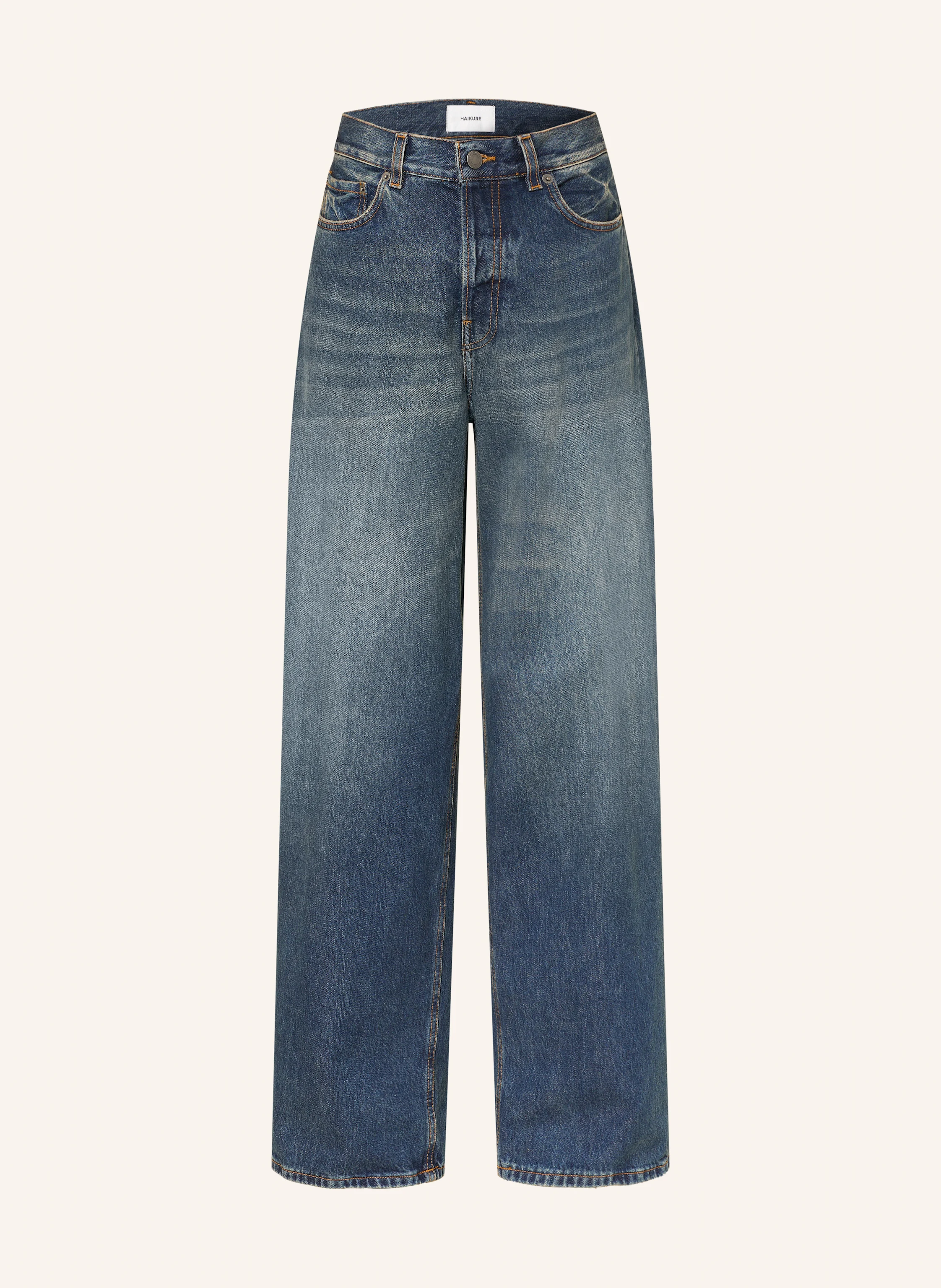 HAIKURE Wide Leg Jeans BETHANY in l0771 intense blue