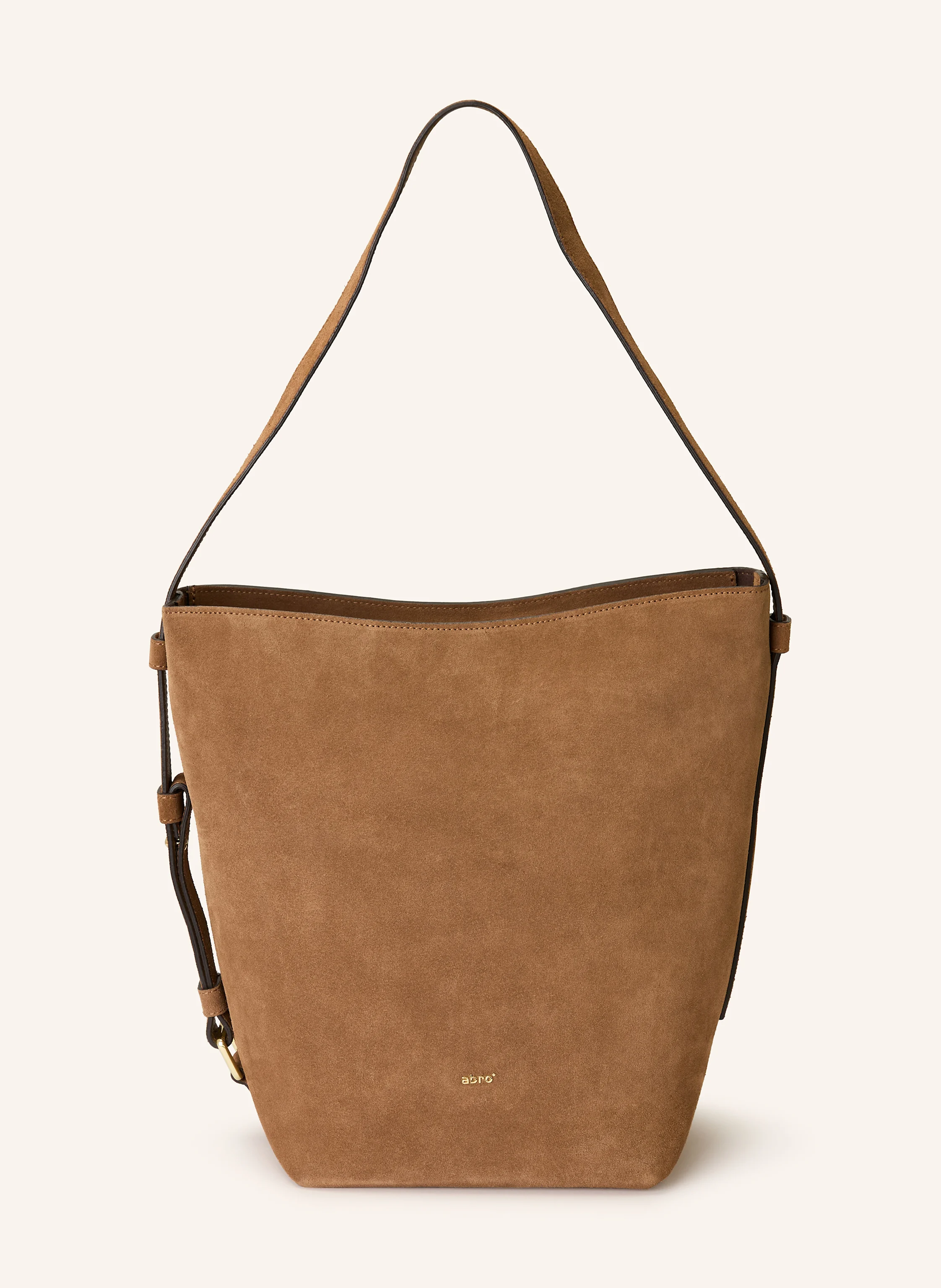 abro Hobo bag COSMO with pouch in cognac