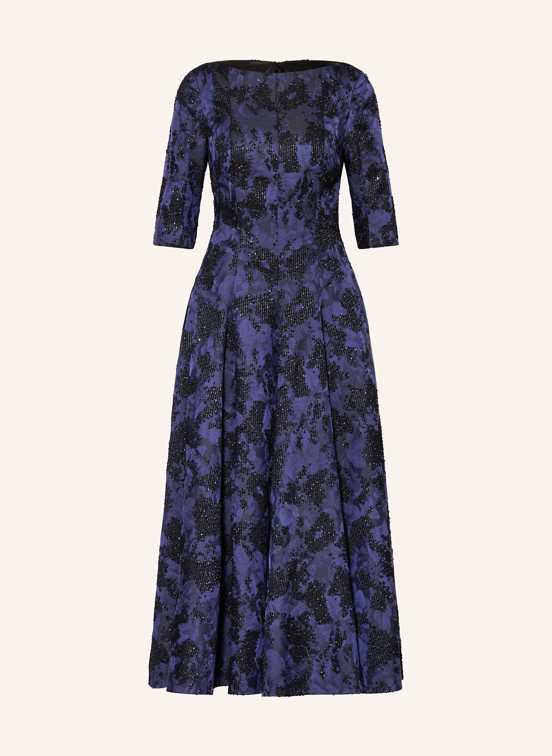 sachin and babi light blue dress 3/4 Sleeve Jackie O Sheath | Black Halo main image 1