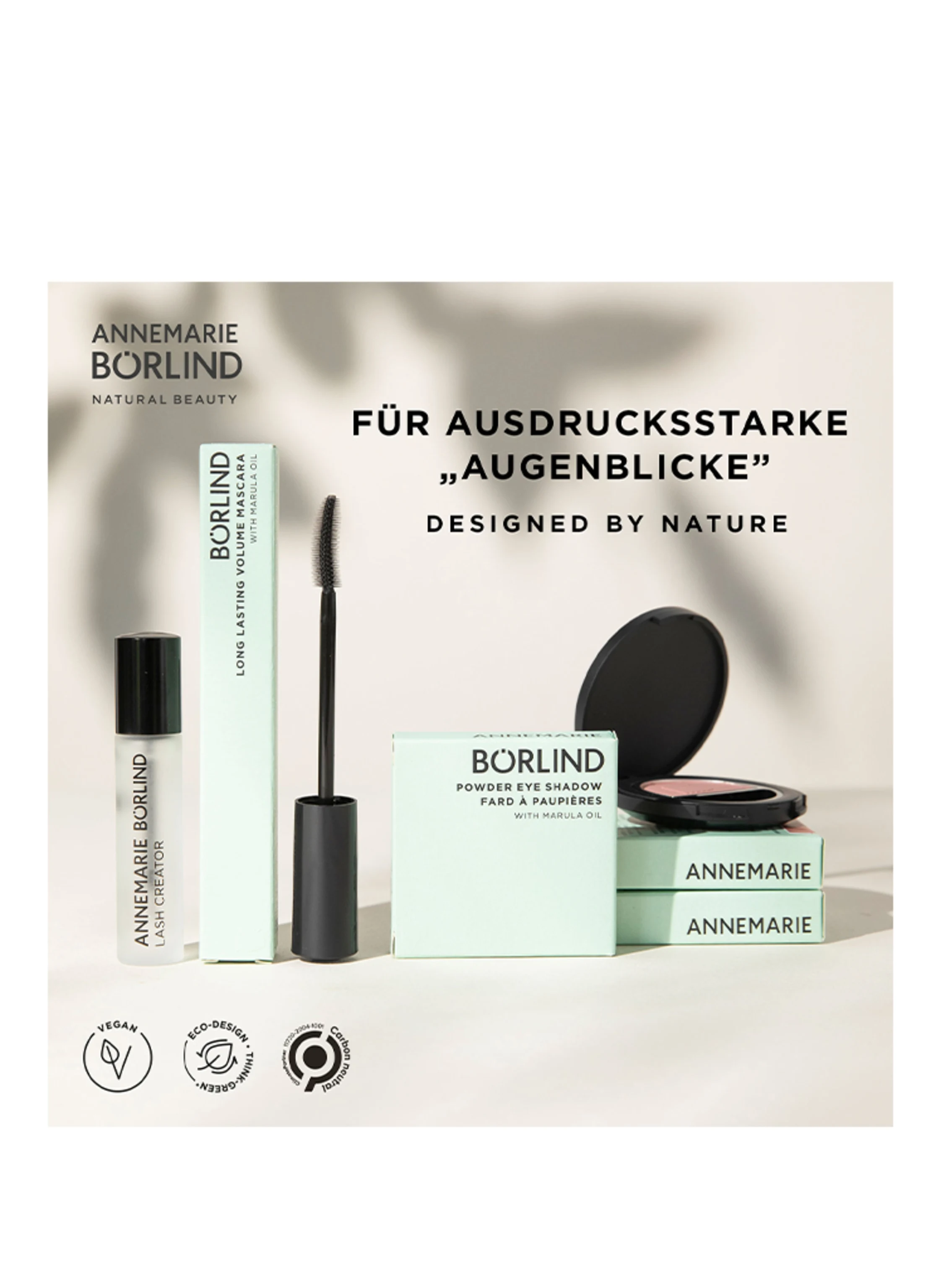 ANNEMARIE BÖRLIND POWDER EYE SHADOW: LIGHT ROSE