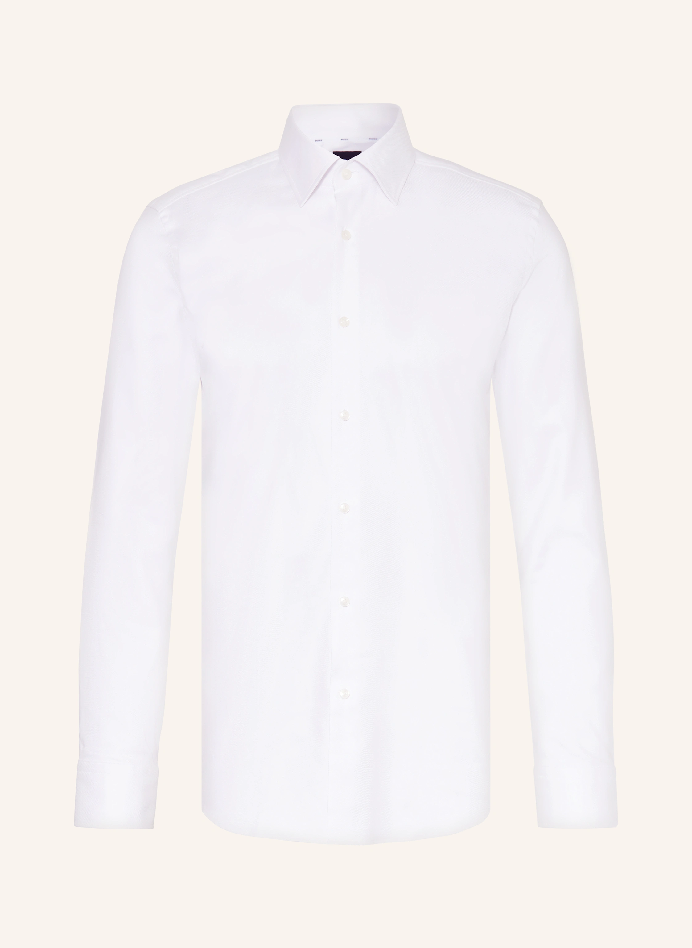BOSS Shirt HANK slim fit: WHITE