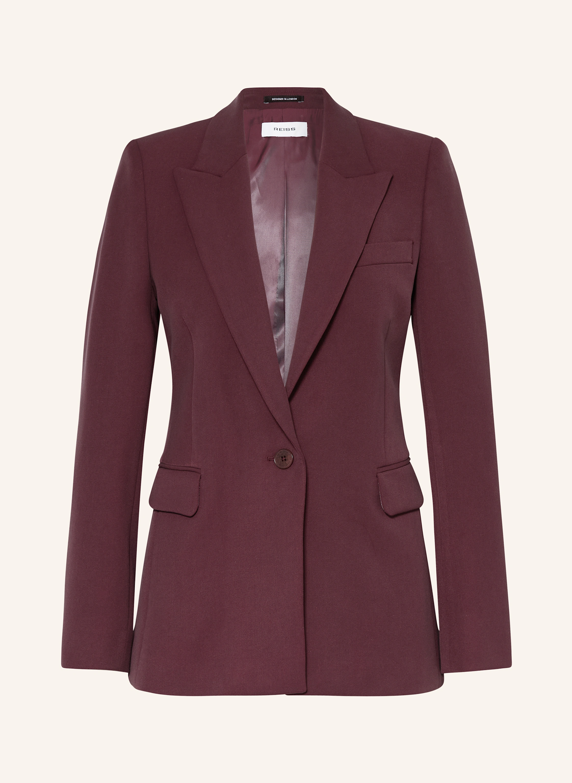 REISS Blazer GABI: DARK RED
