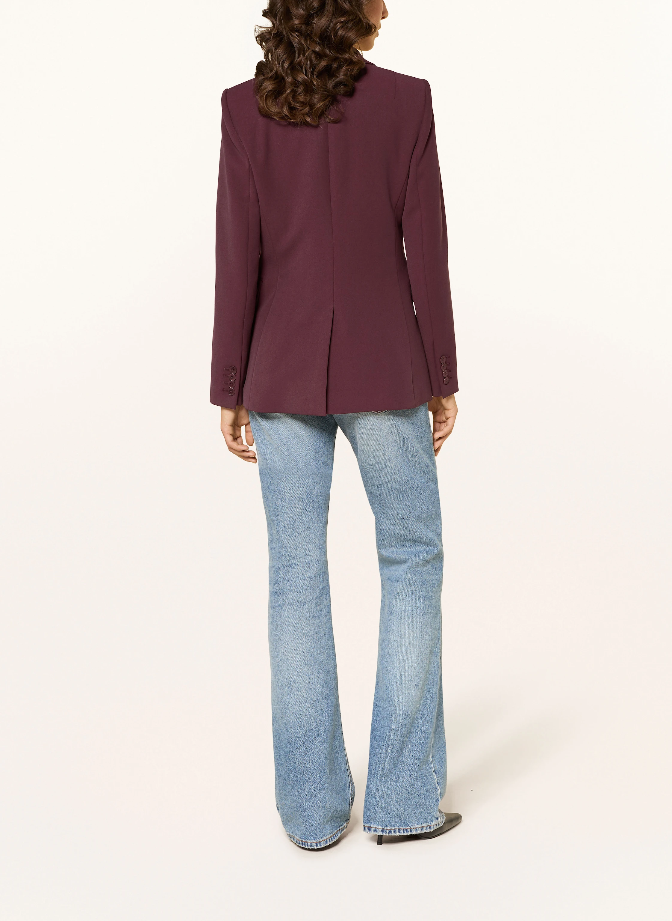 REISS Blazer GABI: DARK RED