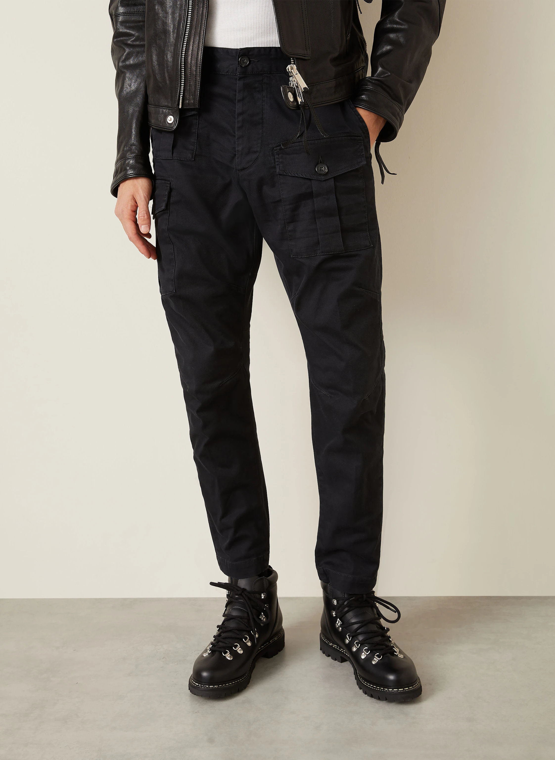 DSQUARED2 Cargo pants Sexy cargo fit in black