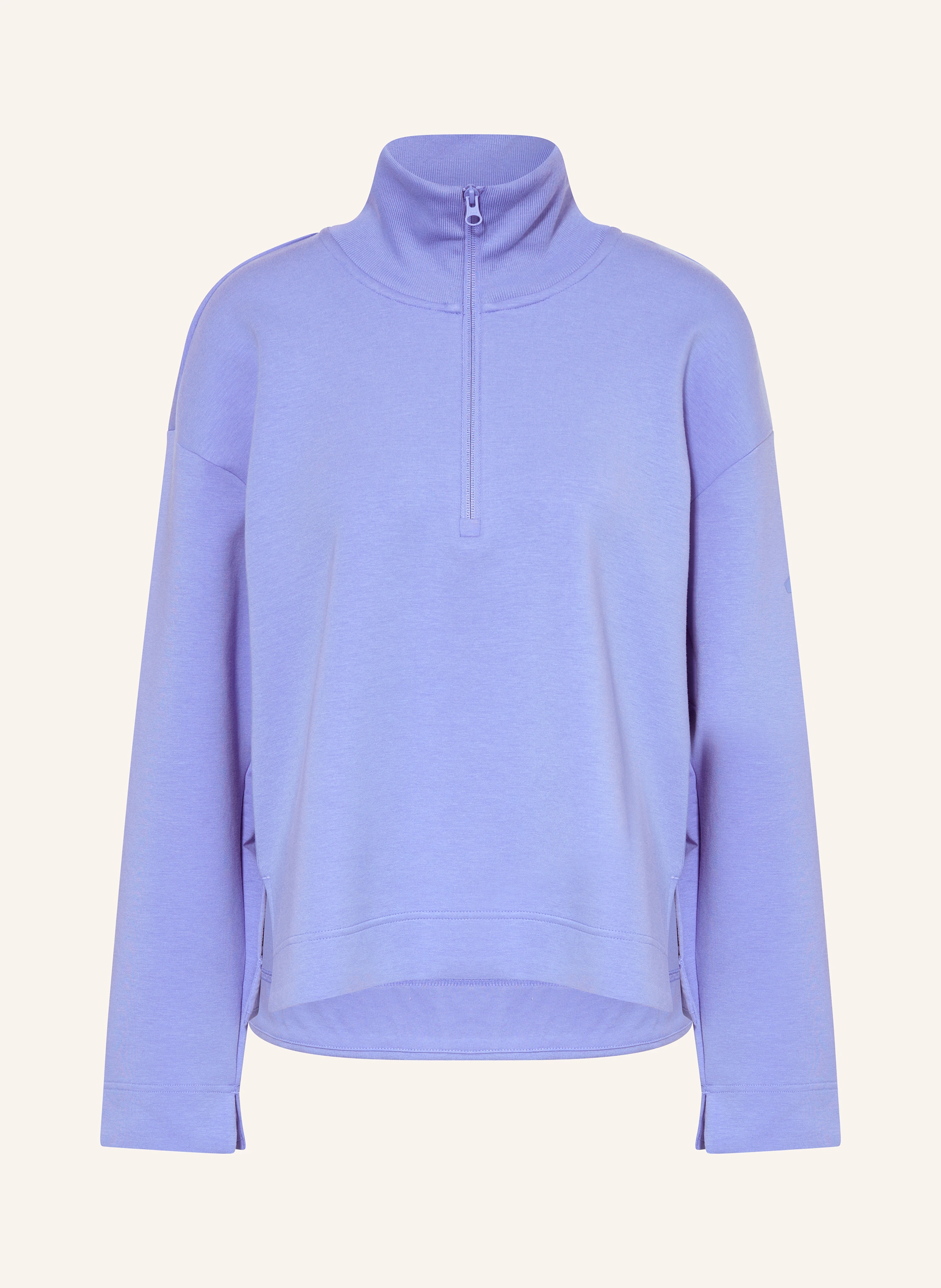 adidas Half-zip sweater SOFT LUX QUARTER ZIP in blue