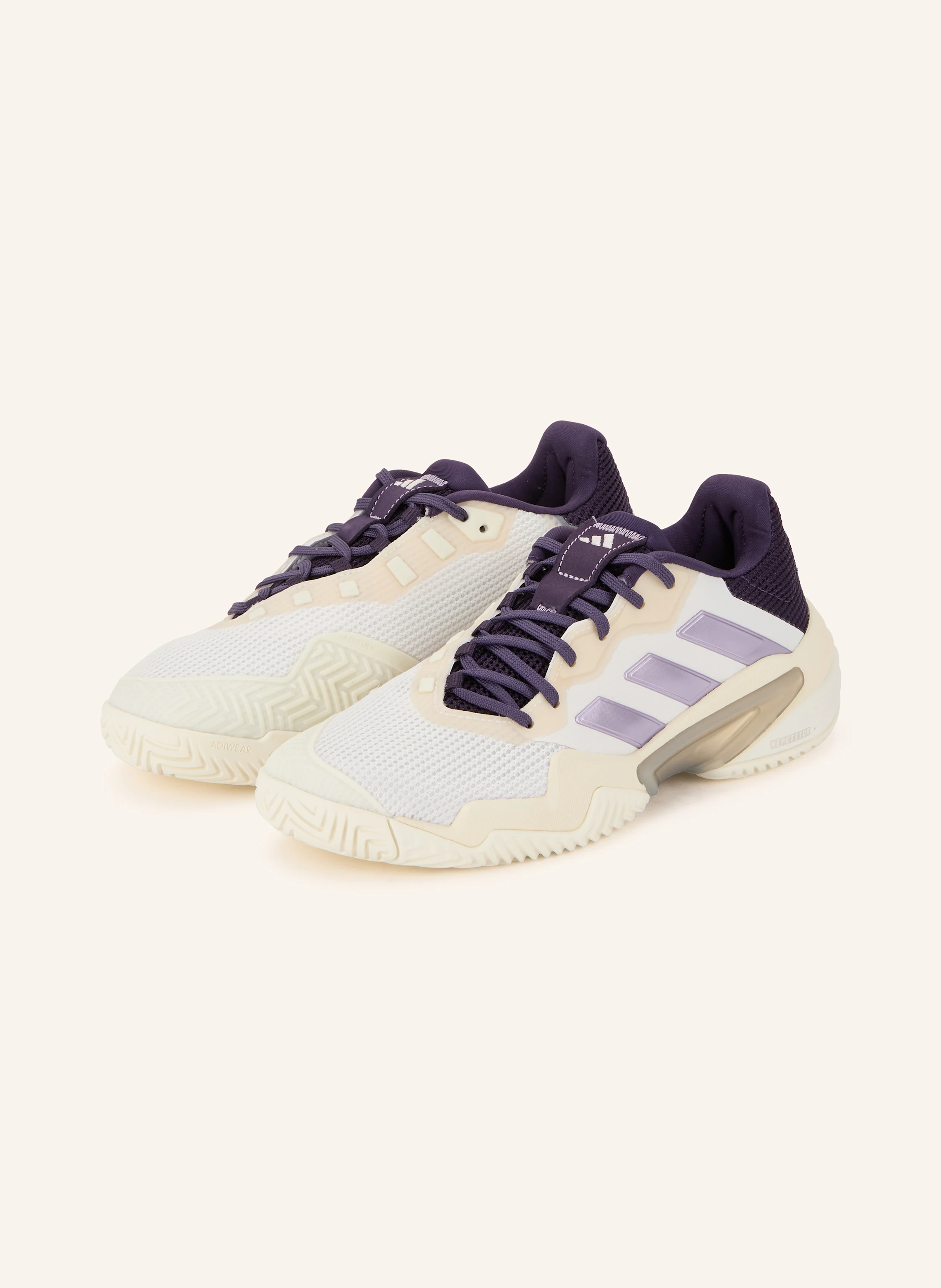 adidas Tennis shoes BARRICADE 13 W NM in white / light purple