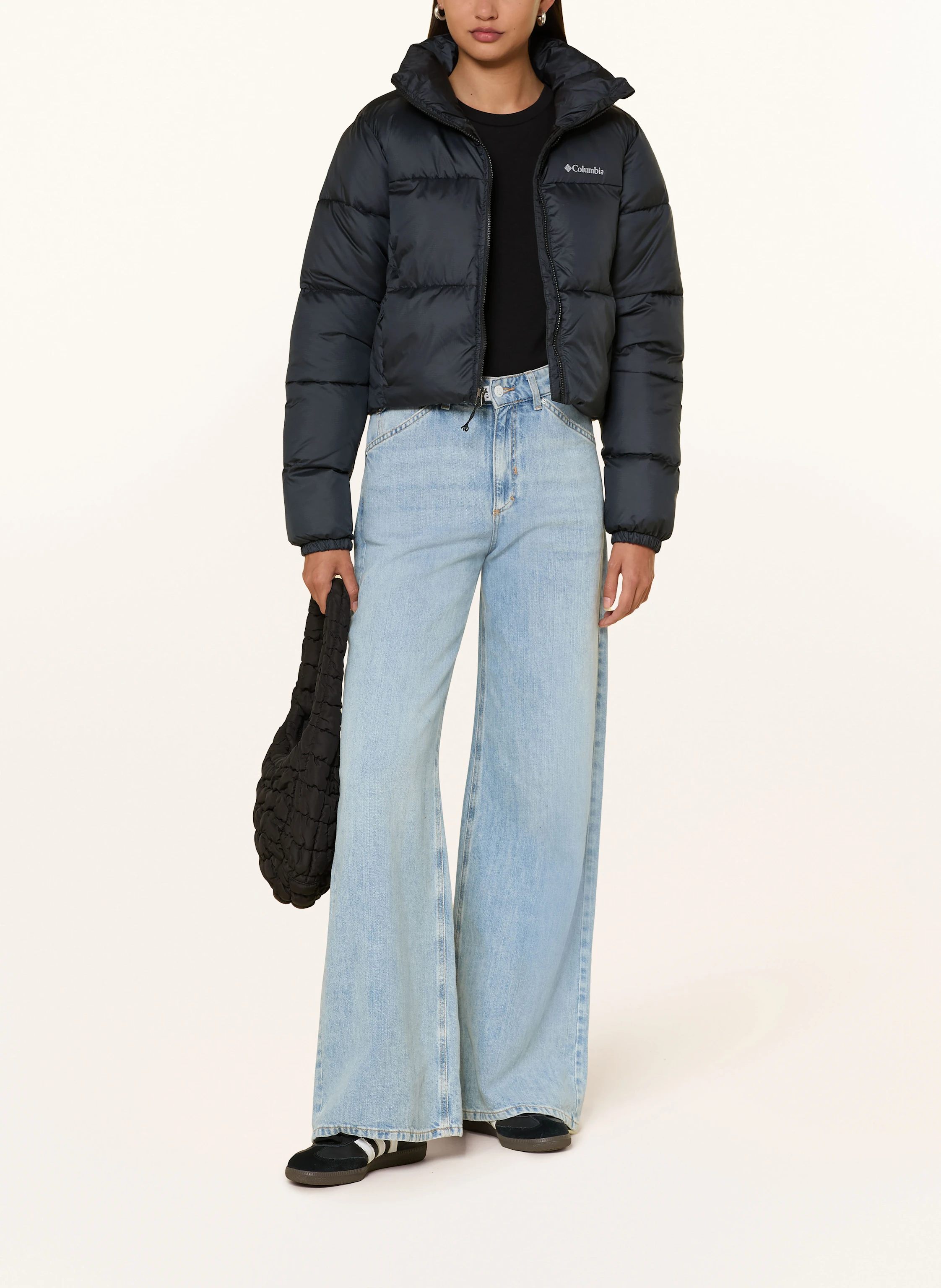 Columbia Cropped-Steppjacke PUFFECT™ II in schwarz