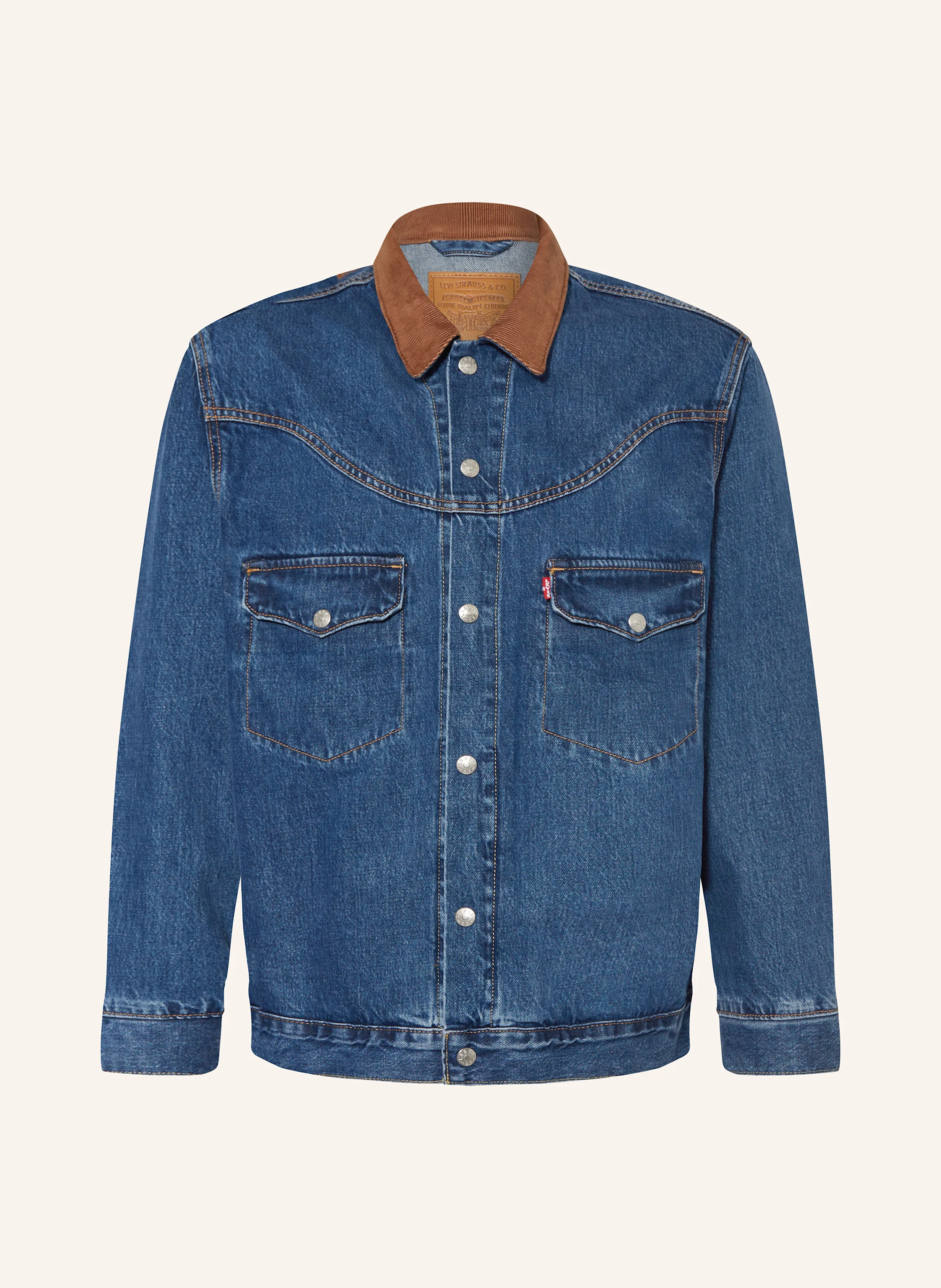50s Levi’s short horn denim jacket levis-western-shorthorn-denim-