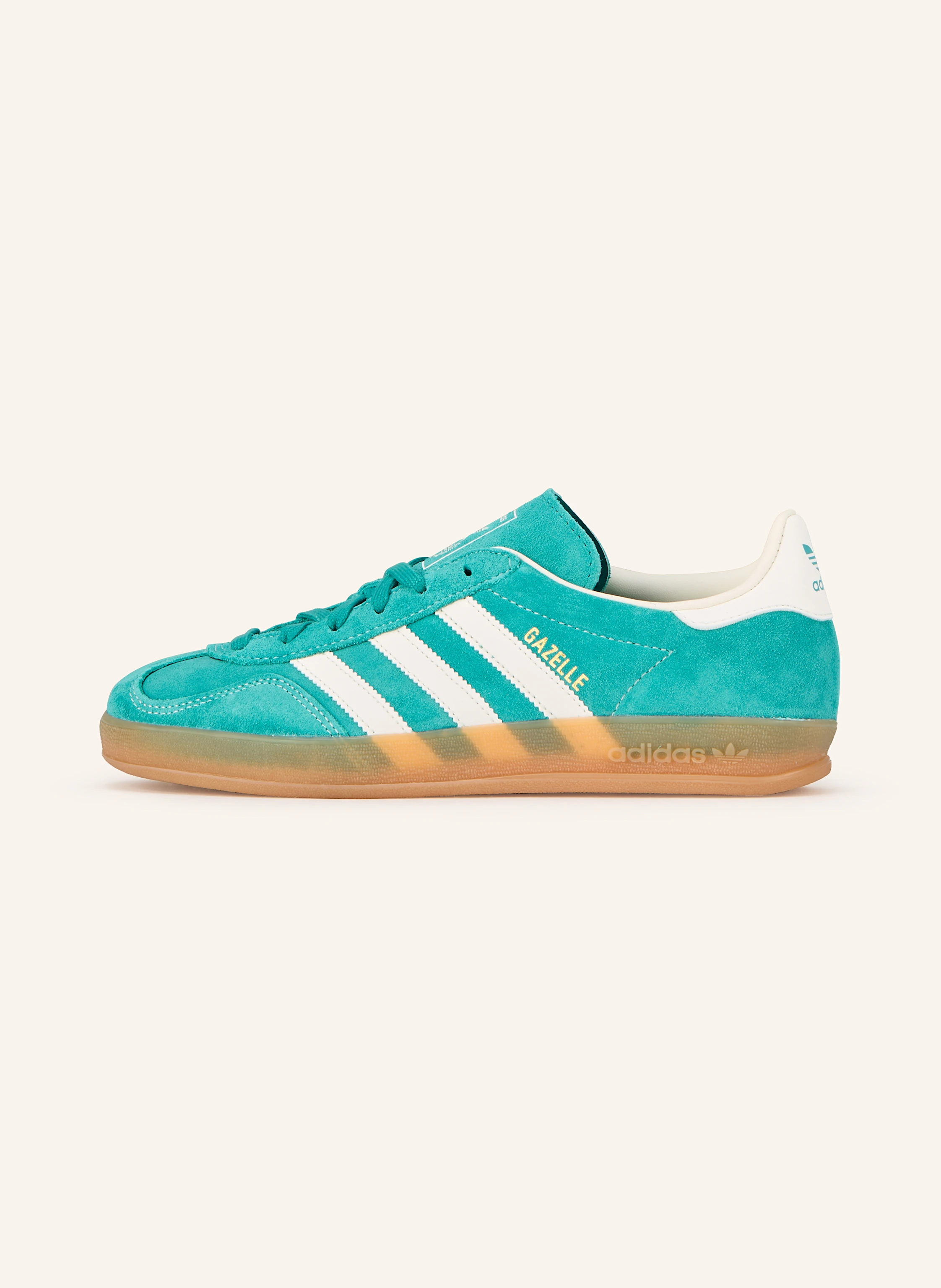 adidas gazelle silver green womens Adidas Gazelle Indoor Preloved Blue White Gum main image 1