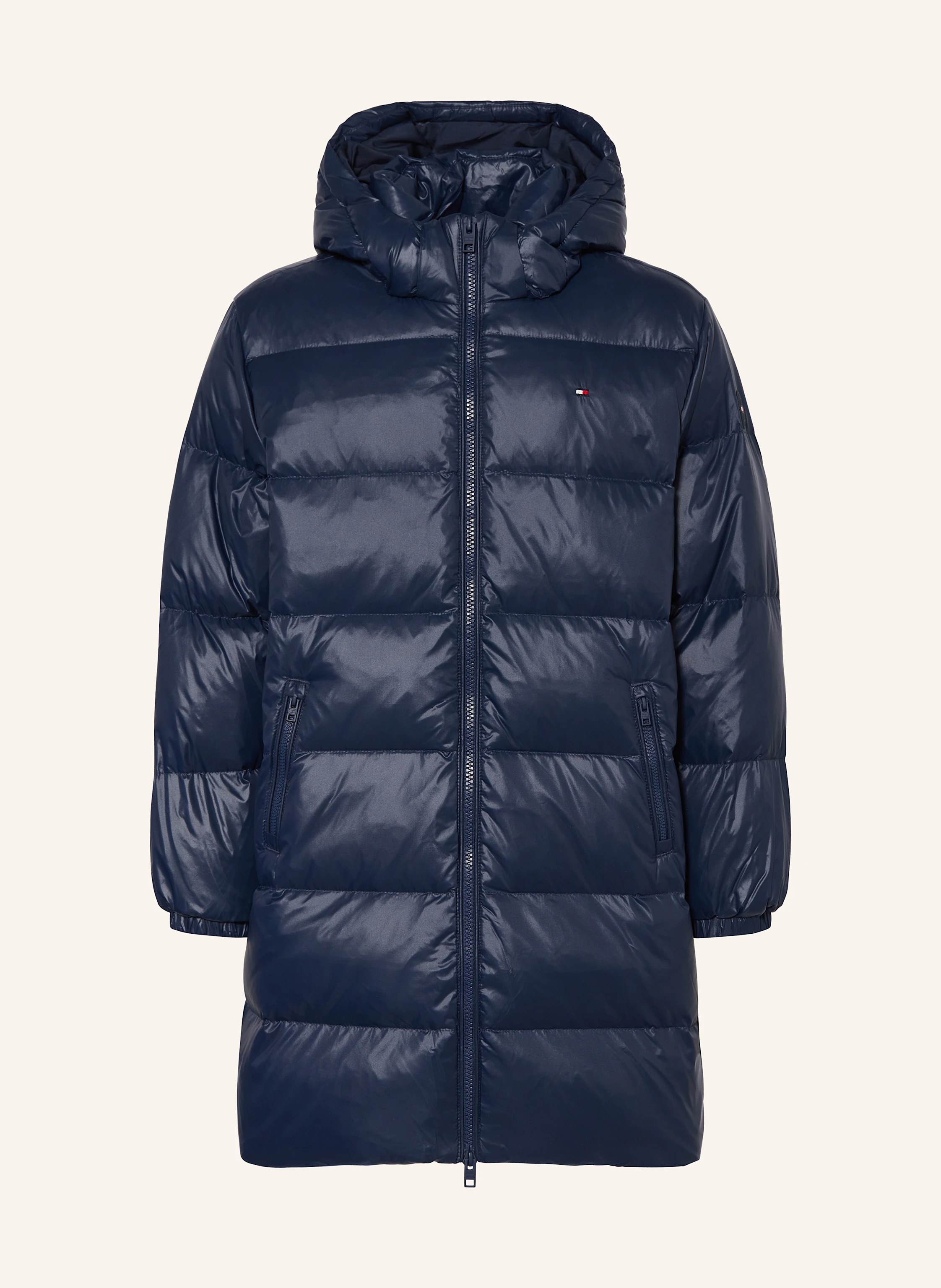 Down Coat Hilfiger Damen Parka Blau Tommy Hilfiger Damen Daunen