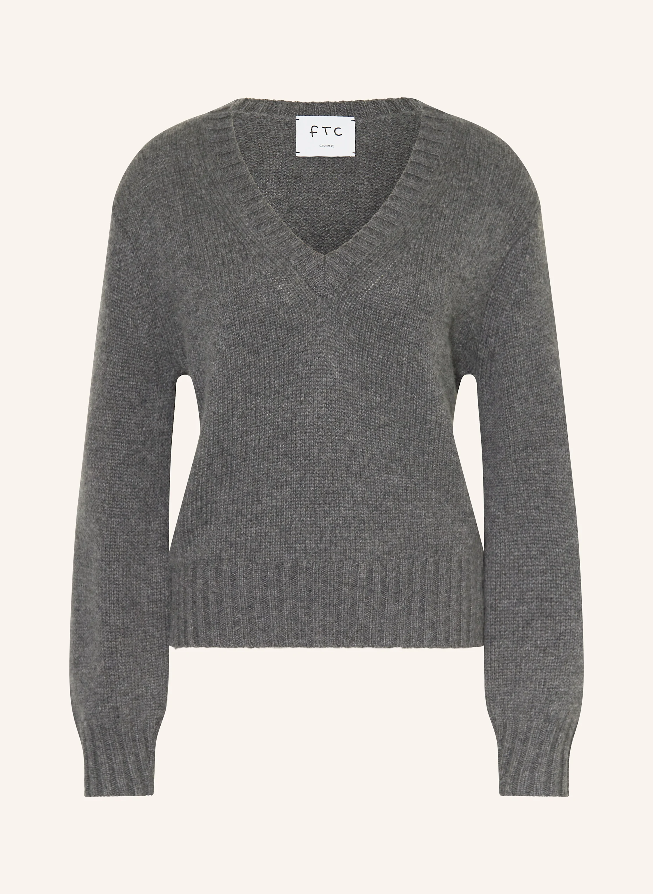V Neck Cashmere Pullover Damen Ftc FTC CASHMERE Cashmere-Pullover