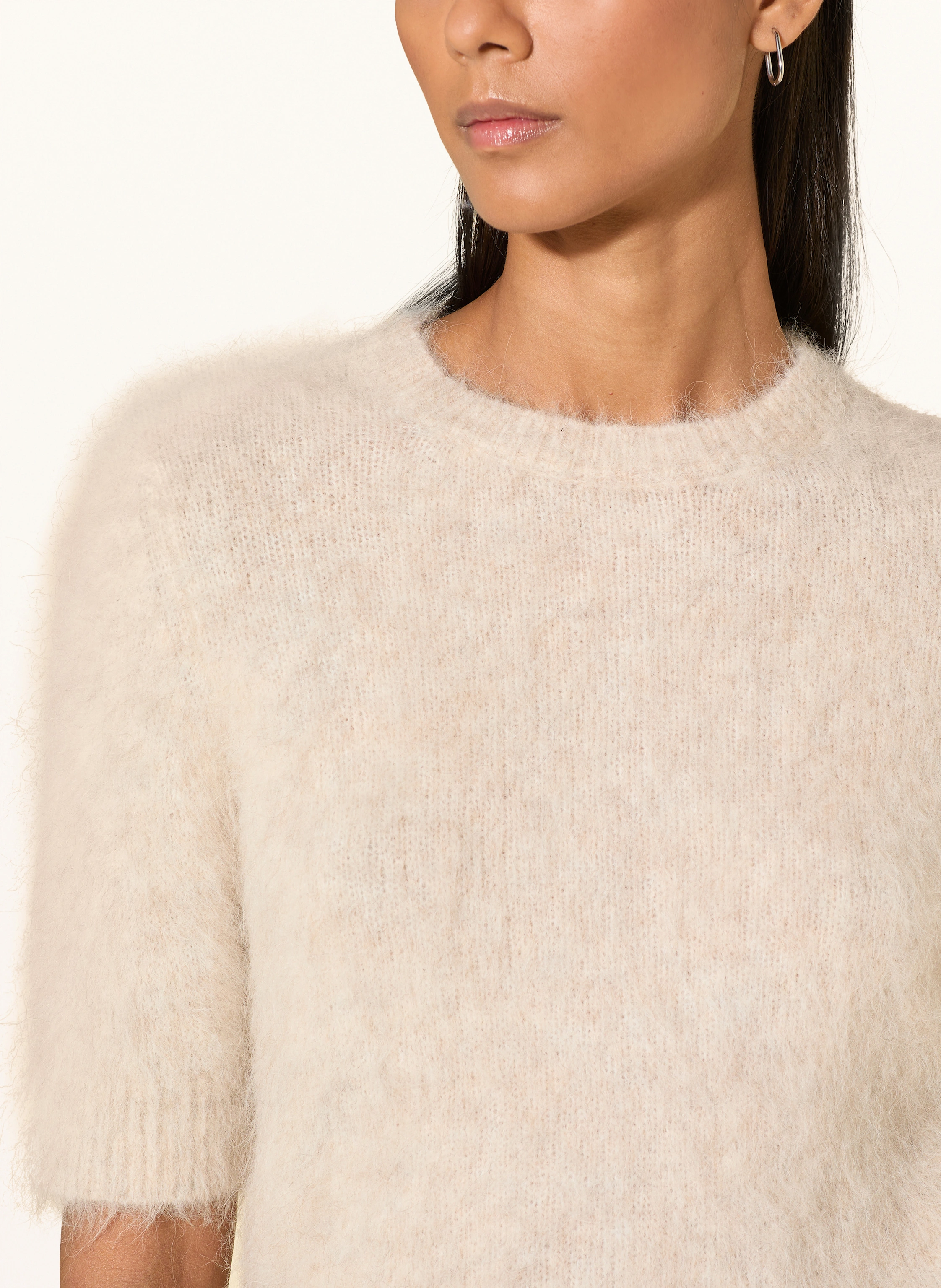 Someday Damen Kurzarmpullover Aus Alpakamix - Weich & Stylisch