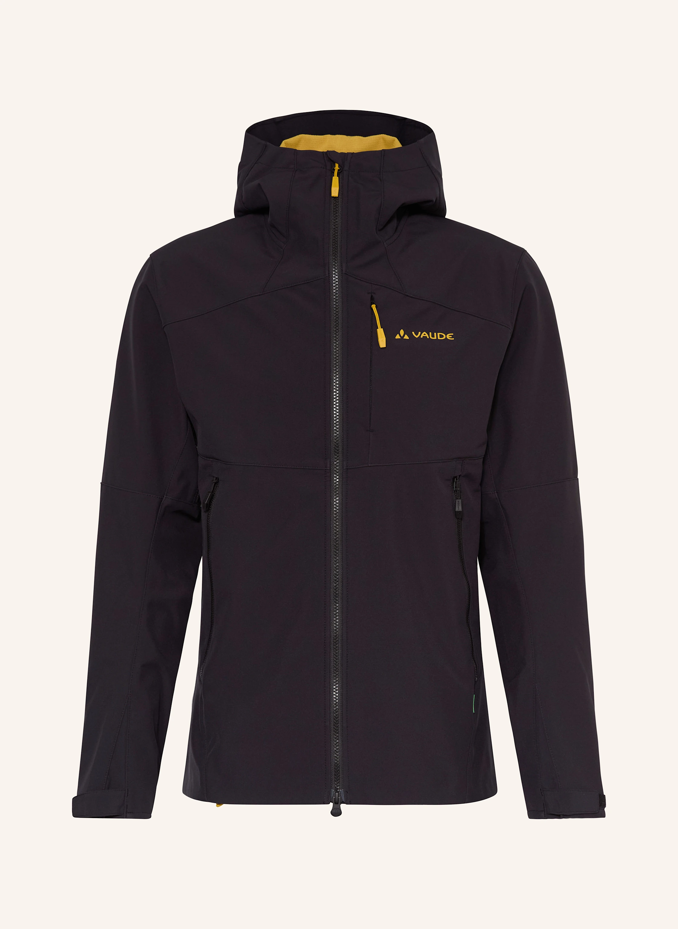 VAUDE ROCCIA II softshell jacket in black