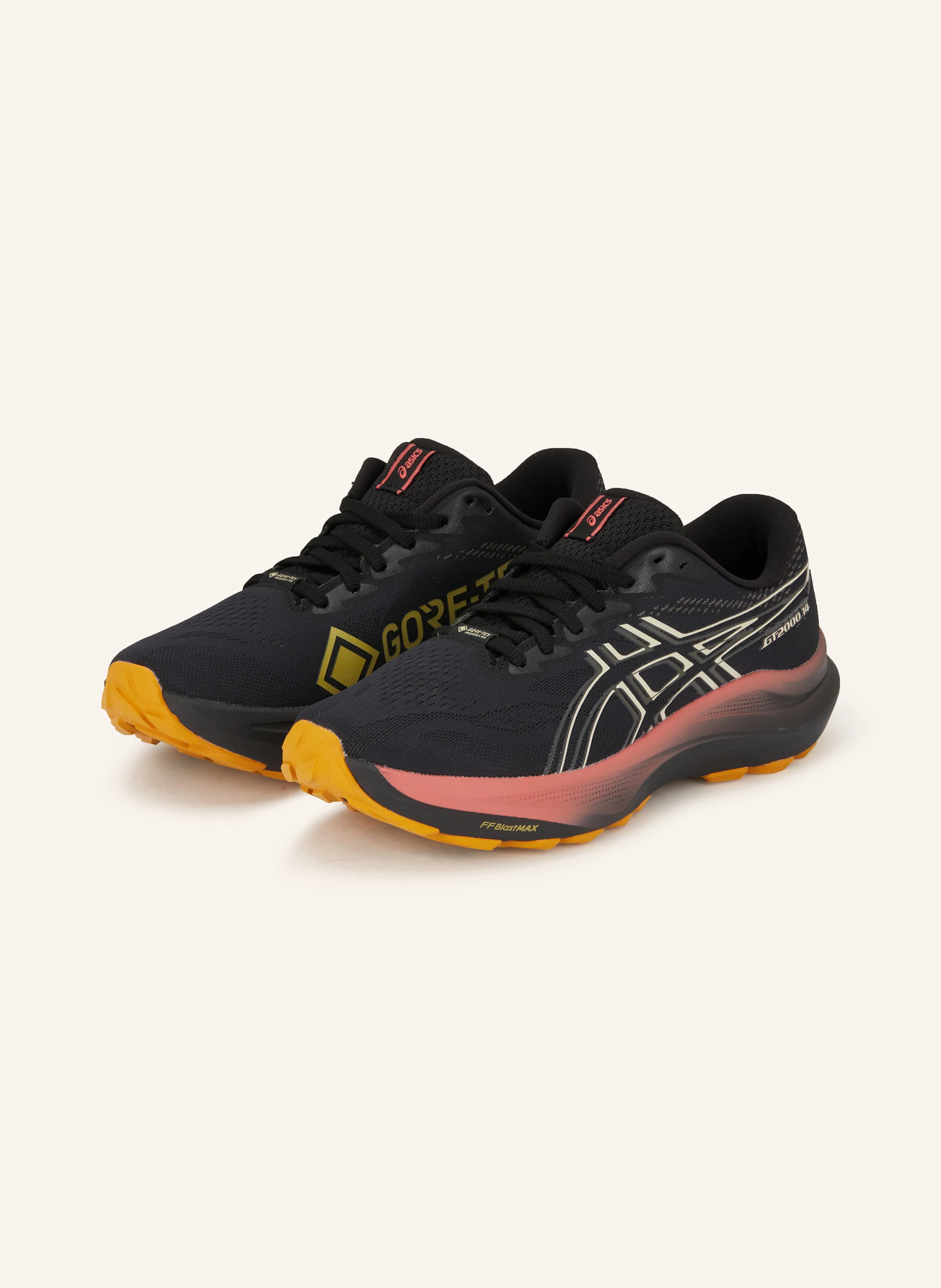 ASICS Hardloopschoenen GT-2000 14 GTX in zwart/ wit