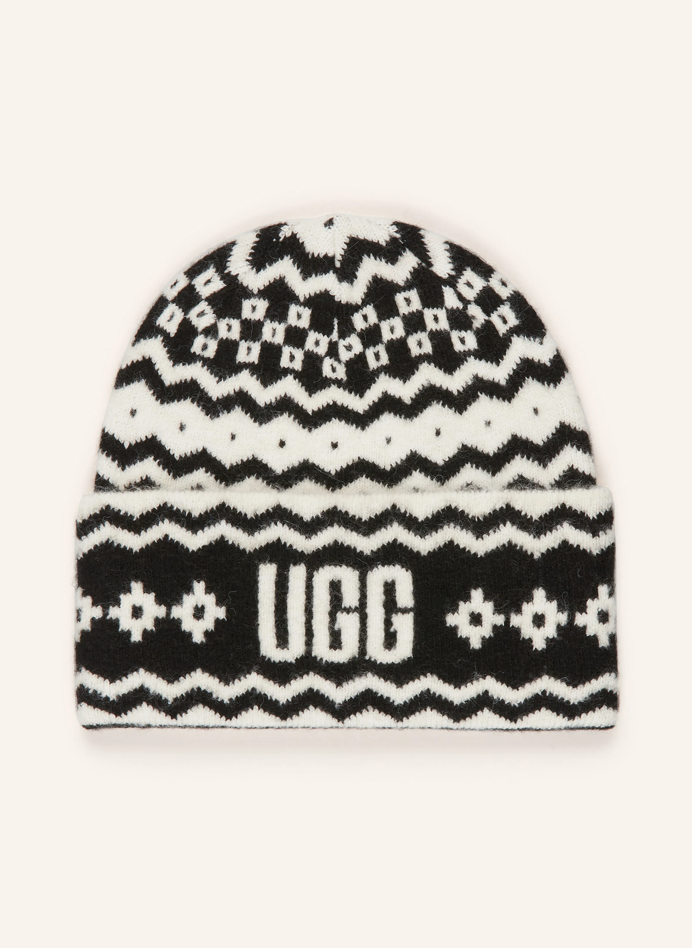 UGG Monochrome Patterned Beanie Women main image 4