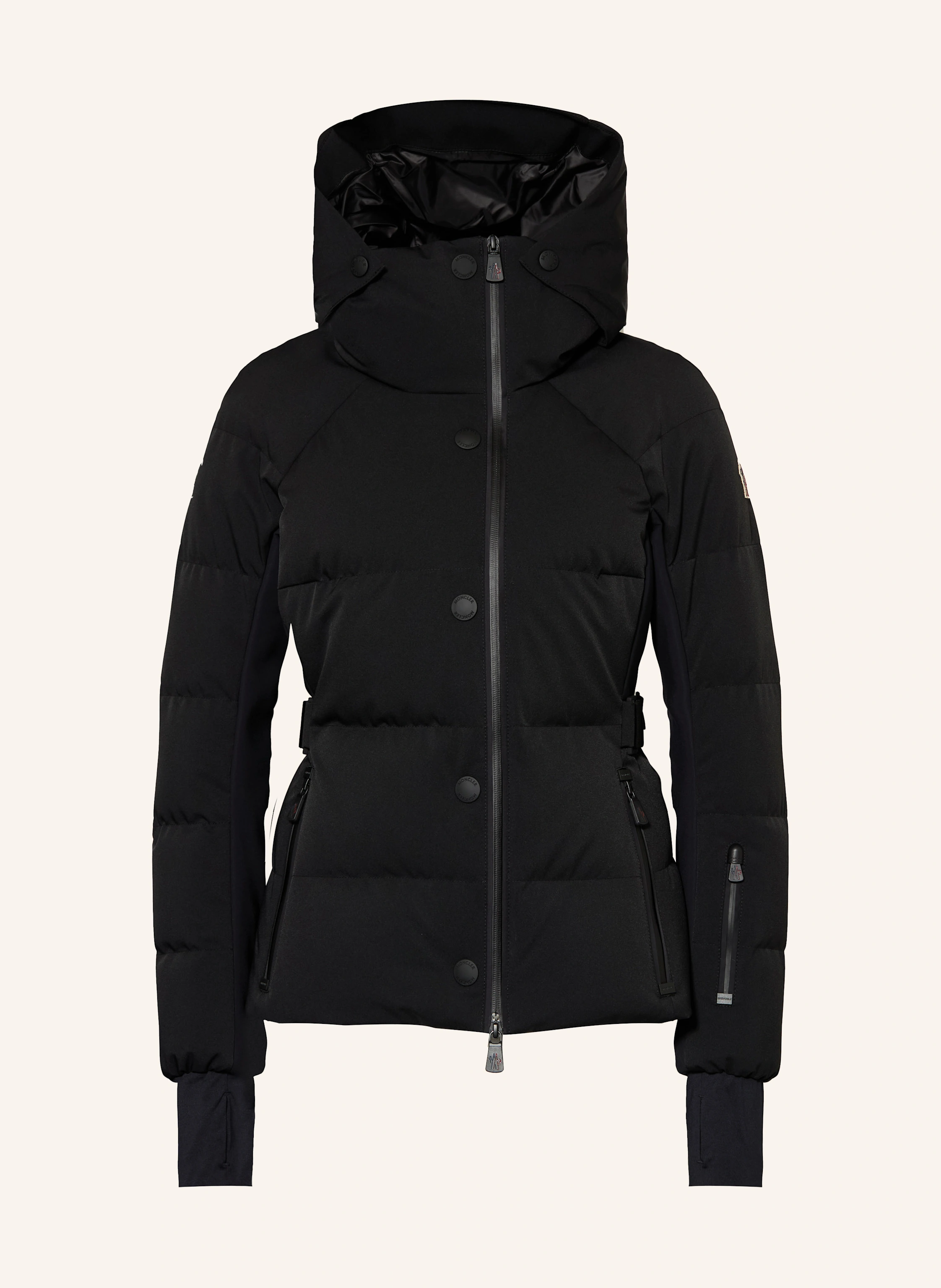 MONCLER GRENOBLE Dons ski-jas GUYANE in zwart