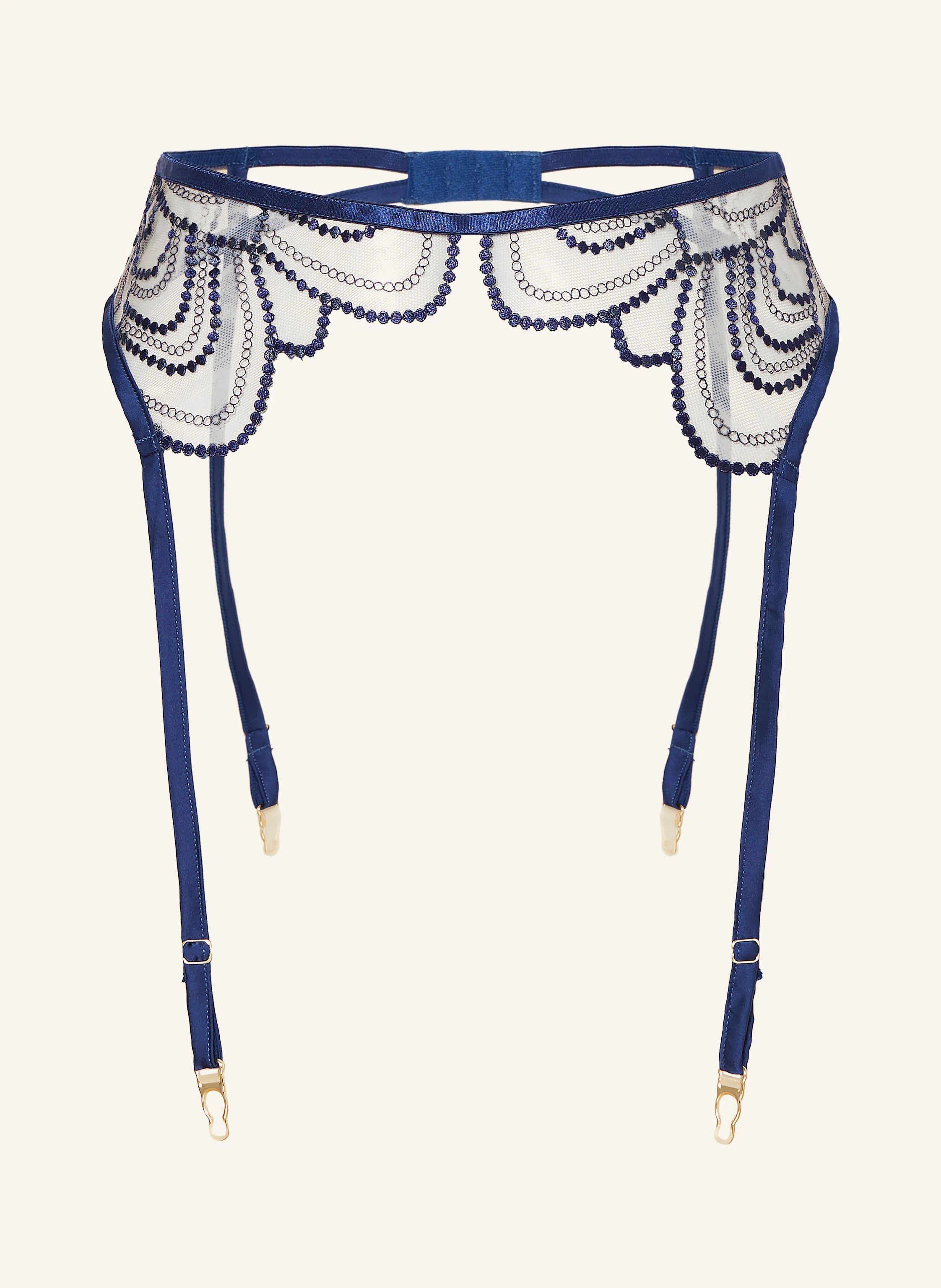 BLUEBELLA SORAYA garter belts in dark blue