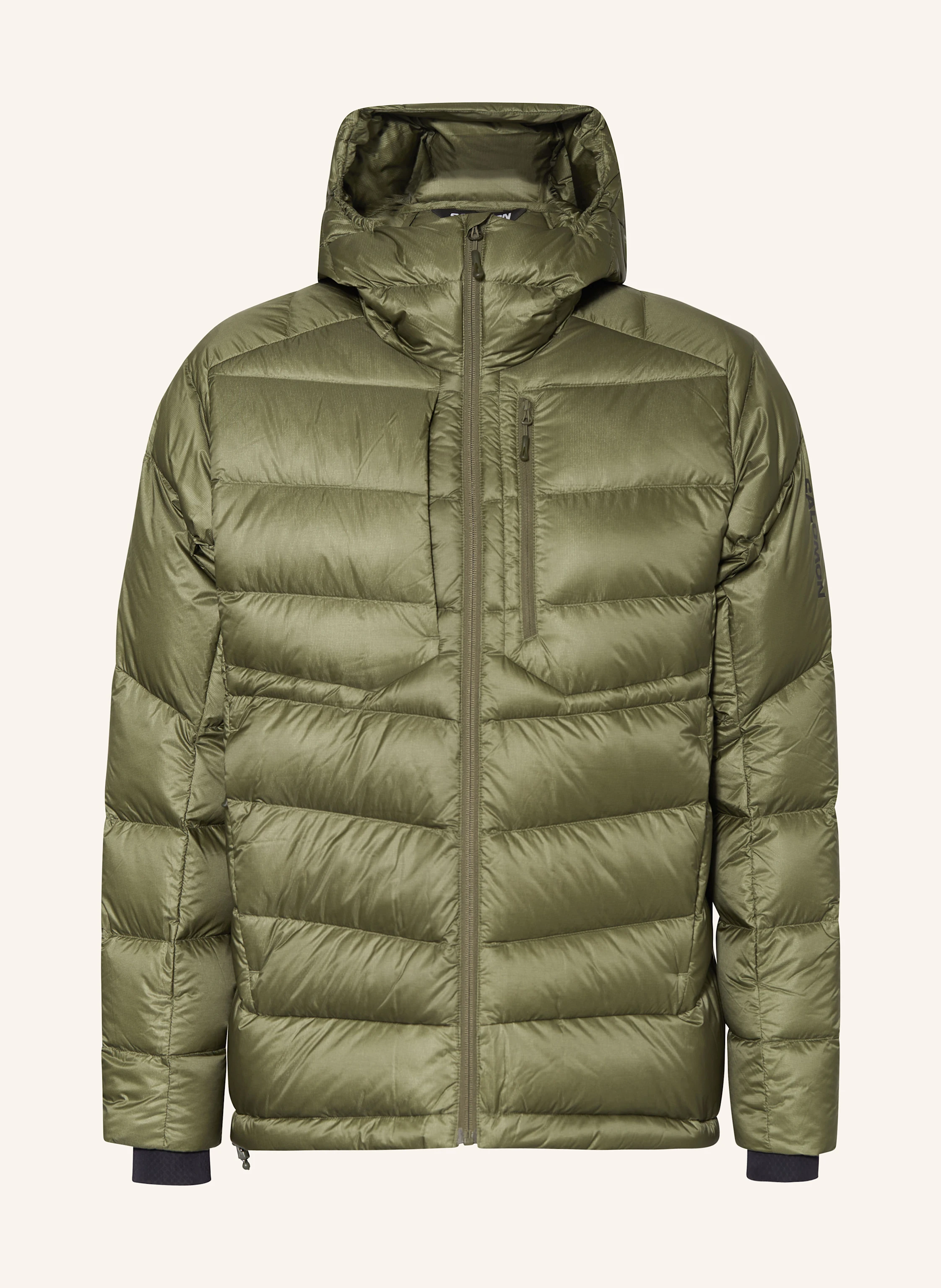 SALOMON ELIXIR ULTRA DOWN down jacket in green