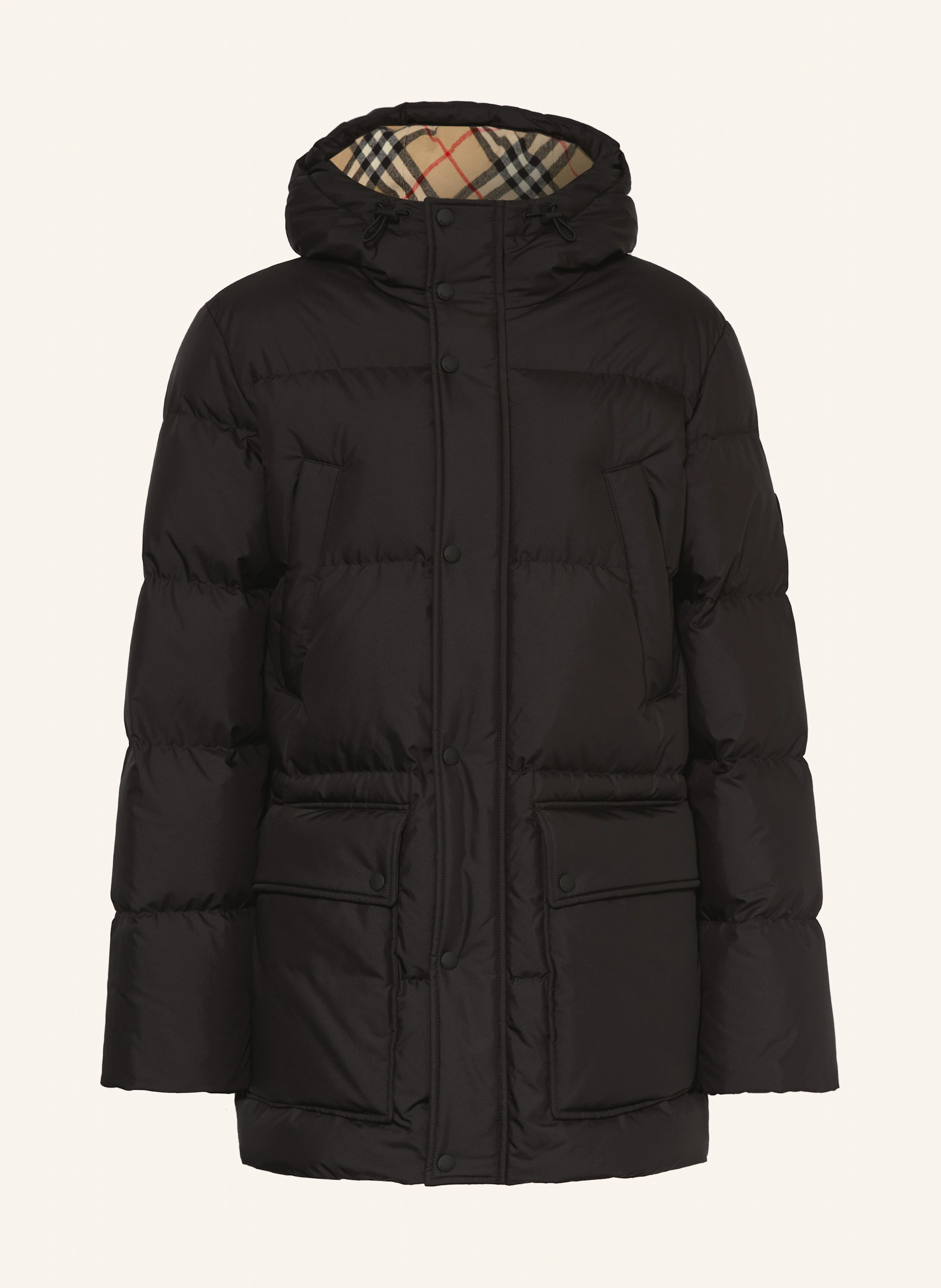 BURBERRY BURFORD down coat in black