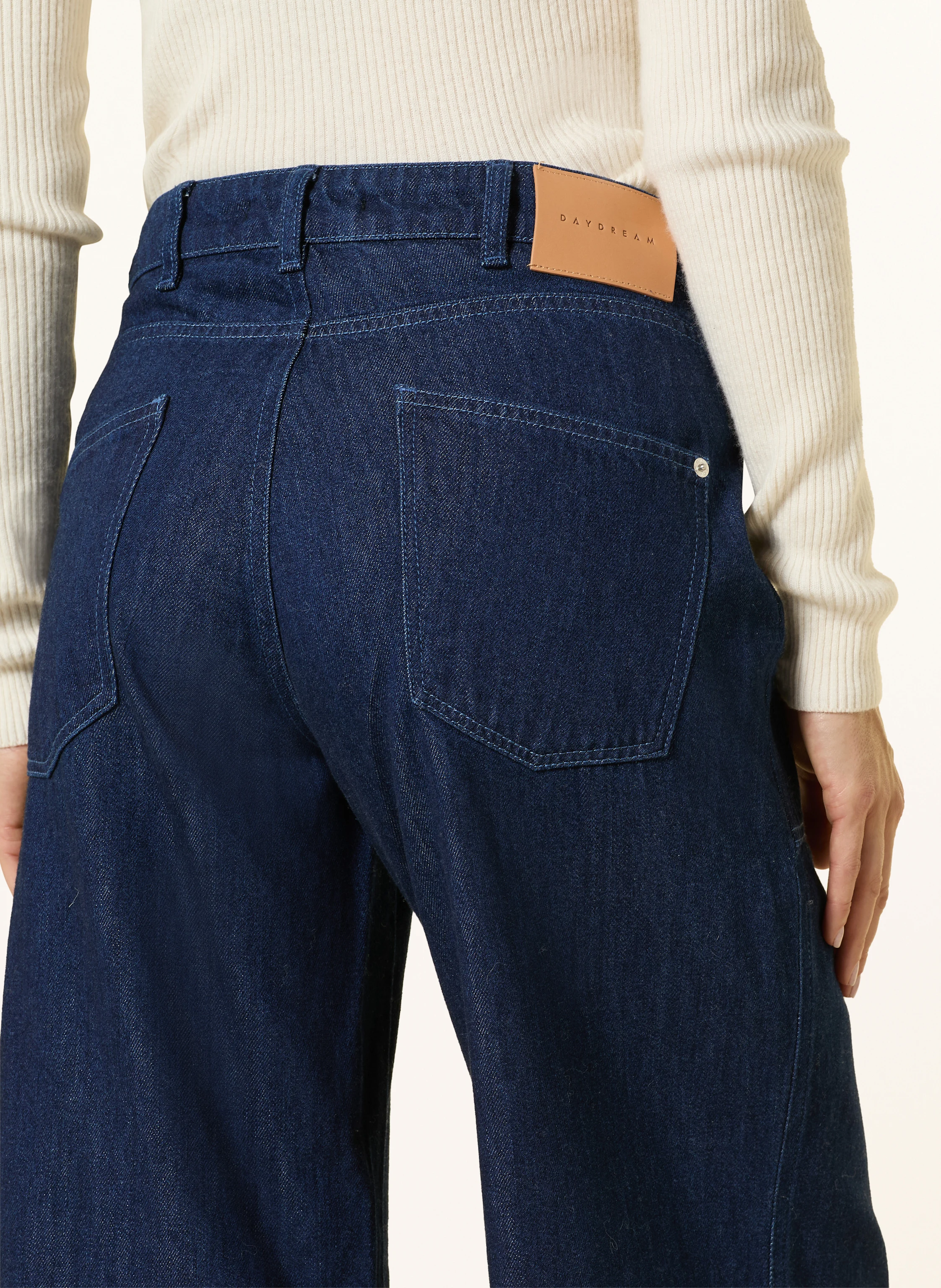 MAC DAYDREAM Wide leg jeans PORTLAND in j683 dd fashion rinsed