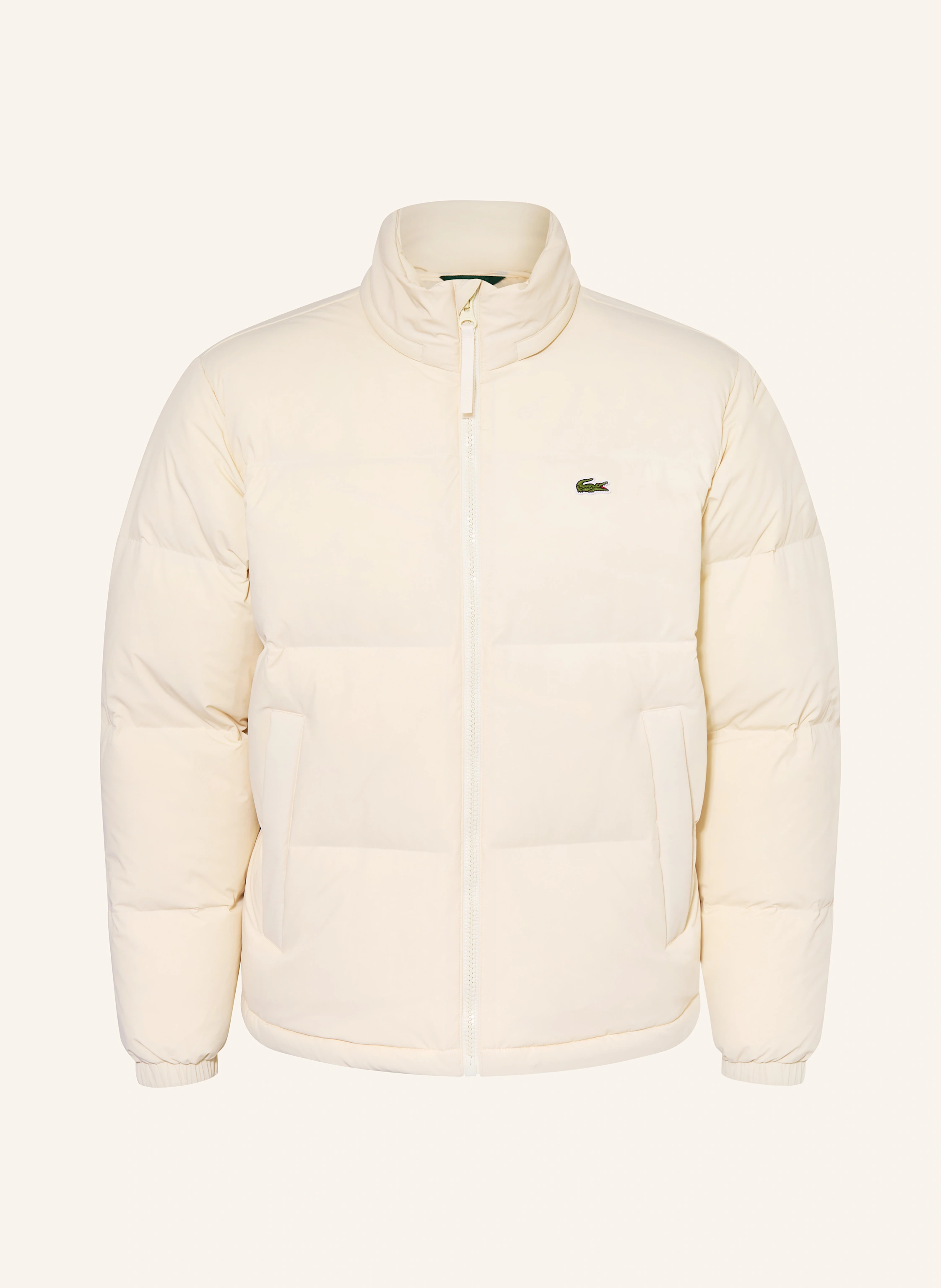 LACOSTE Down jacket in ecru - Main Image