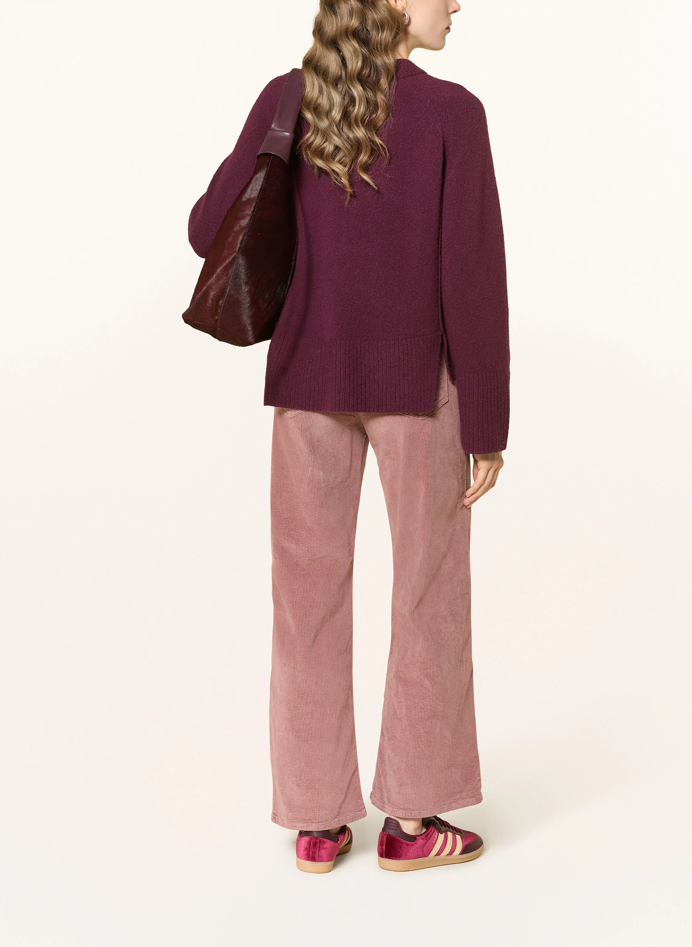 mavi Corduroybroek MALIBU: VIEUX ROSE