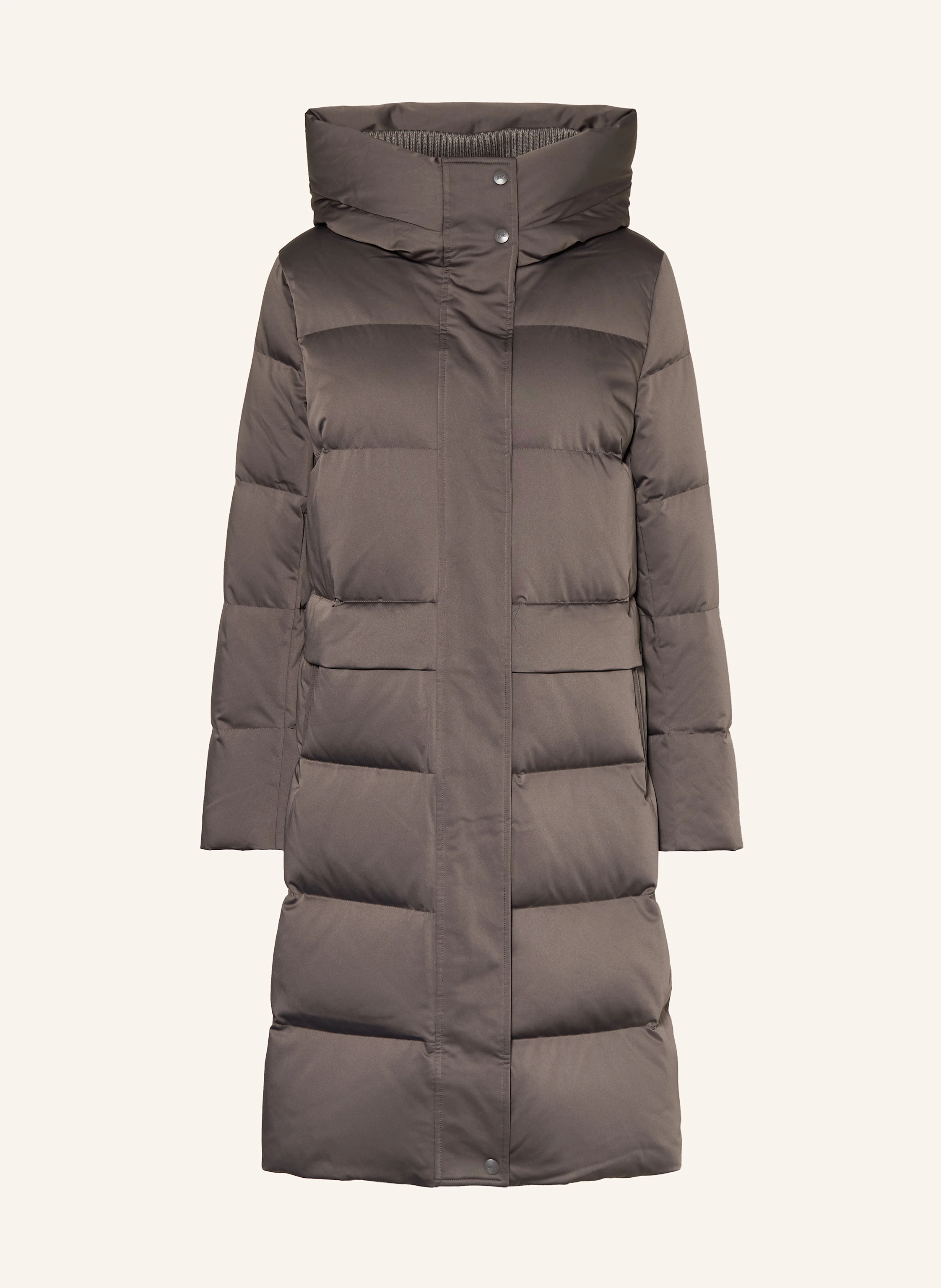 DUNO Daunenmantel SHEGAN in grau