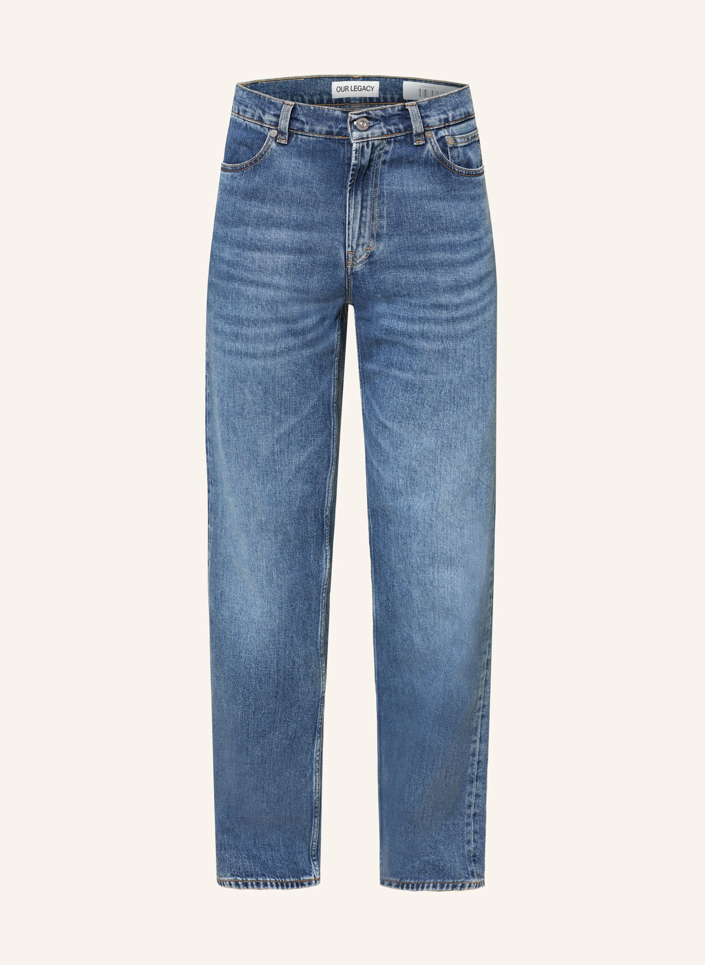 OUR LEGACY Jeans CARLSON CUT Regular Fit in rodeo wash broken twill