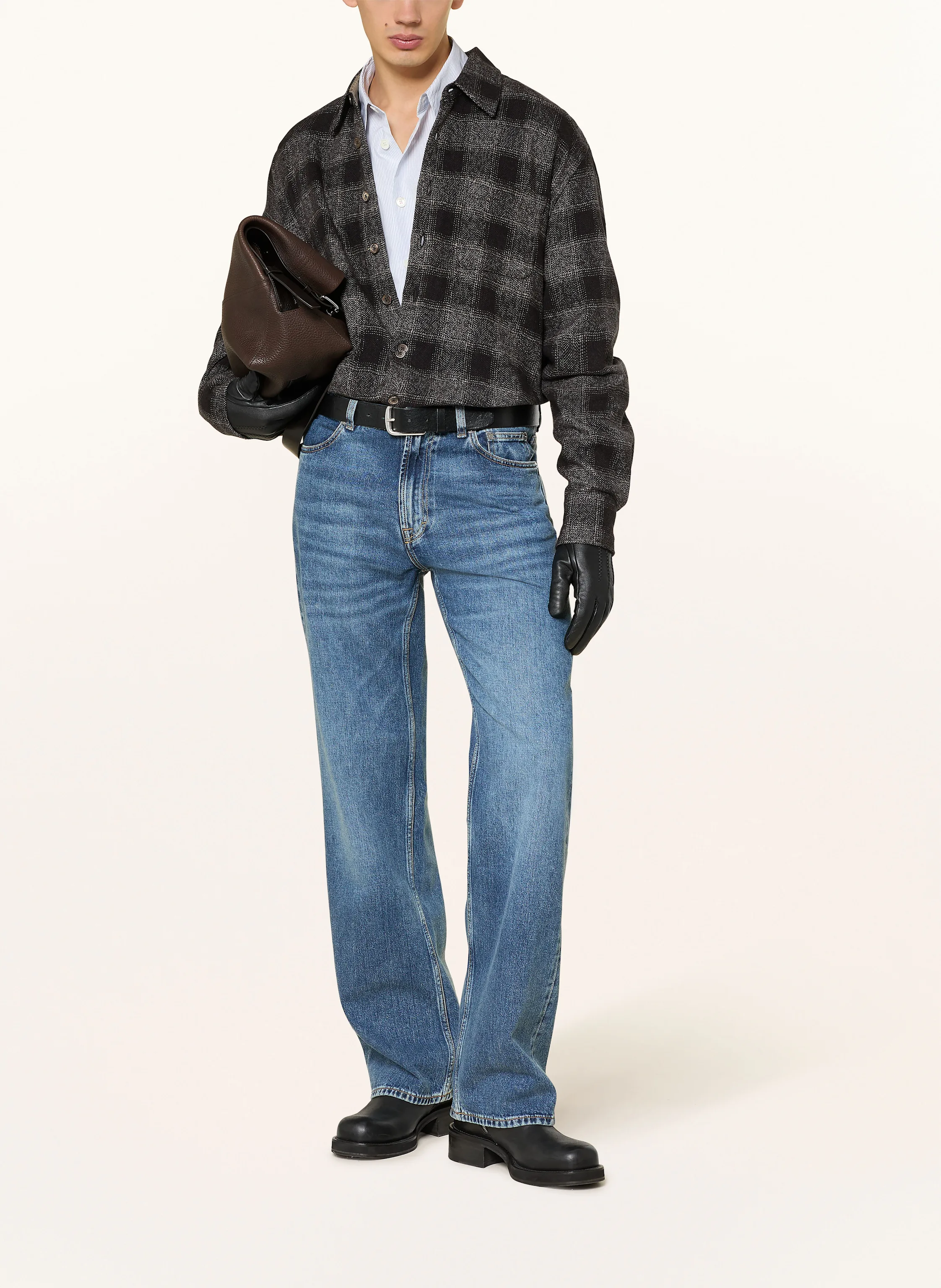 OUR LEGACY Jeans CARLSON CUT Regular Fit in rodeo wash broken twill