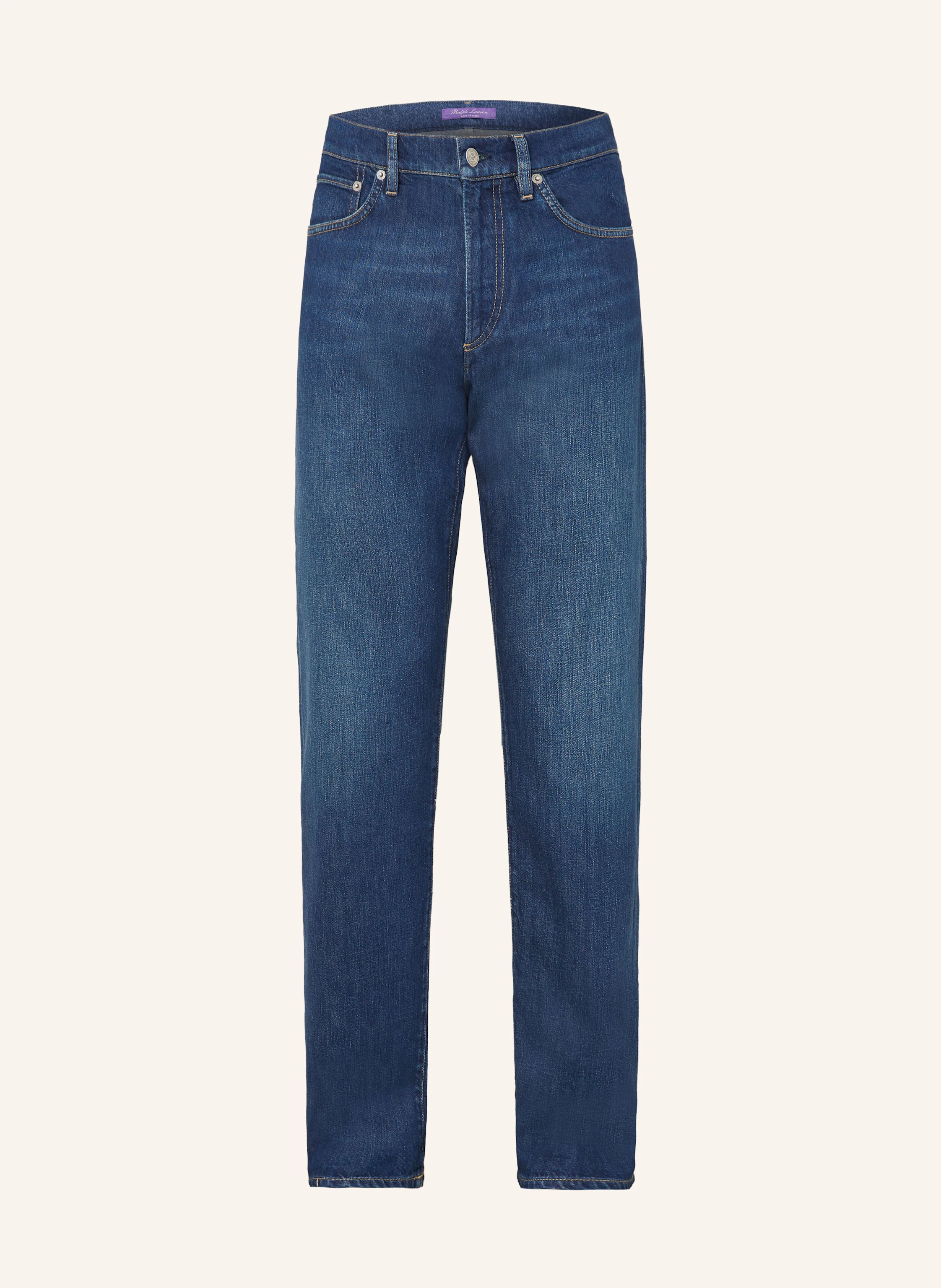 RALPH LAUREN PURPLE LABEL Straight Leg Jeans in 002 marlowe indigo