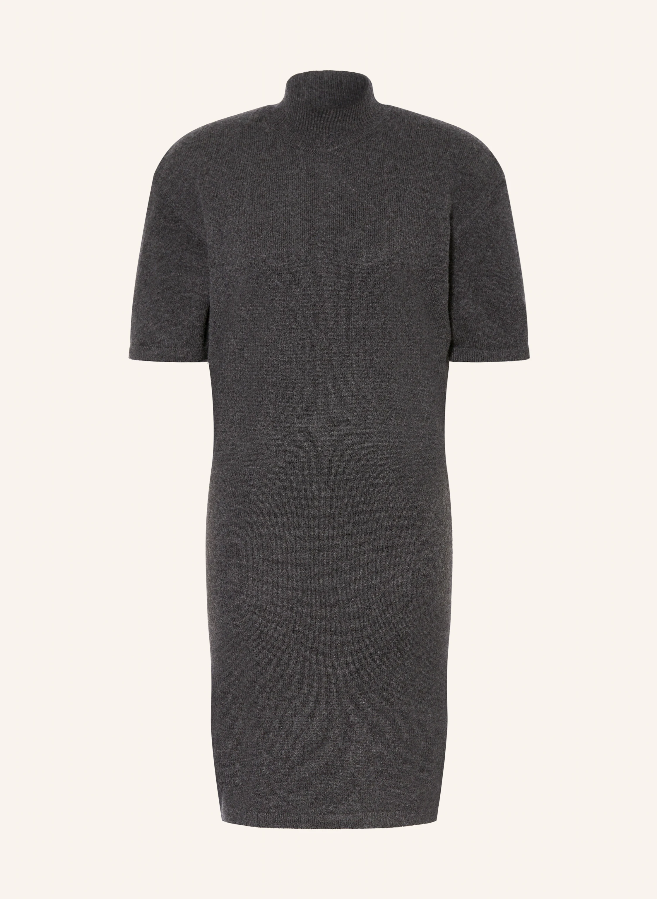 JACQUEMUS Knit dress LA ROBE MAILLE CASTAGNA in dark gray