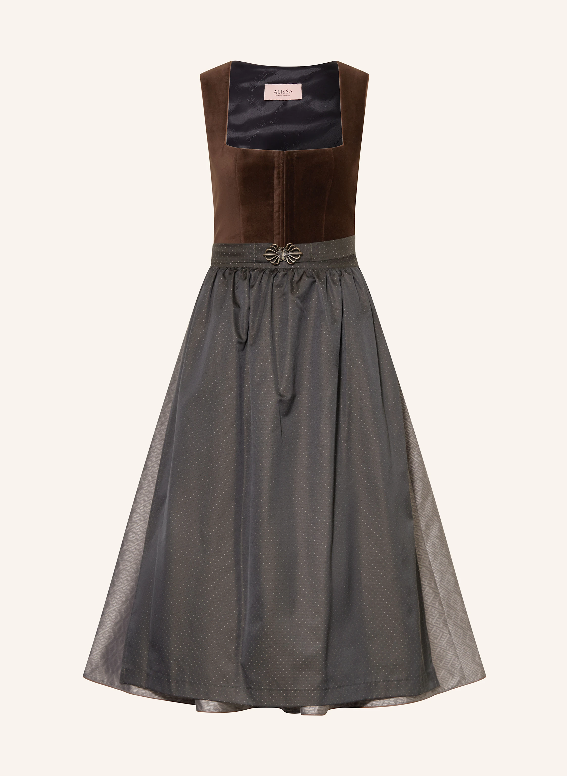 ALISSA BY KINGA MATHE Rochie tradițională LUMI: MARO