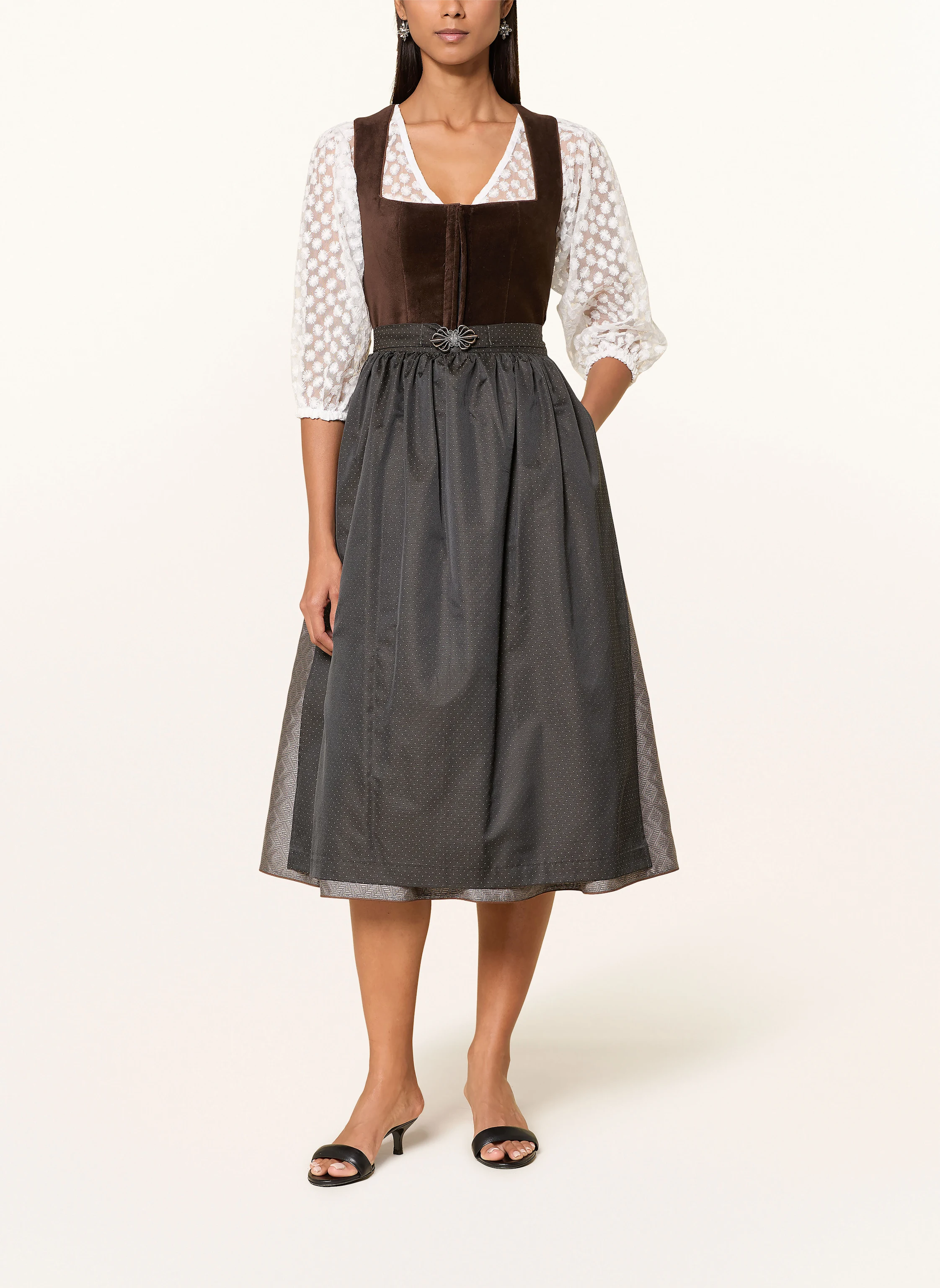 ALISSA BY KINGA MATHE Rochie tradițională LUMI: MARO