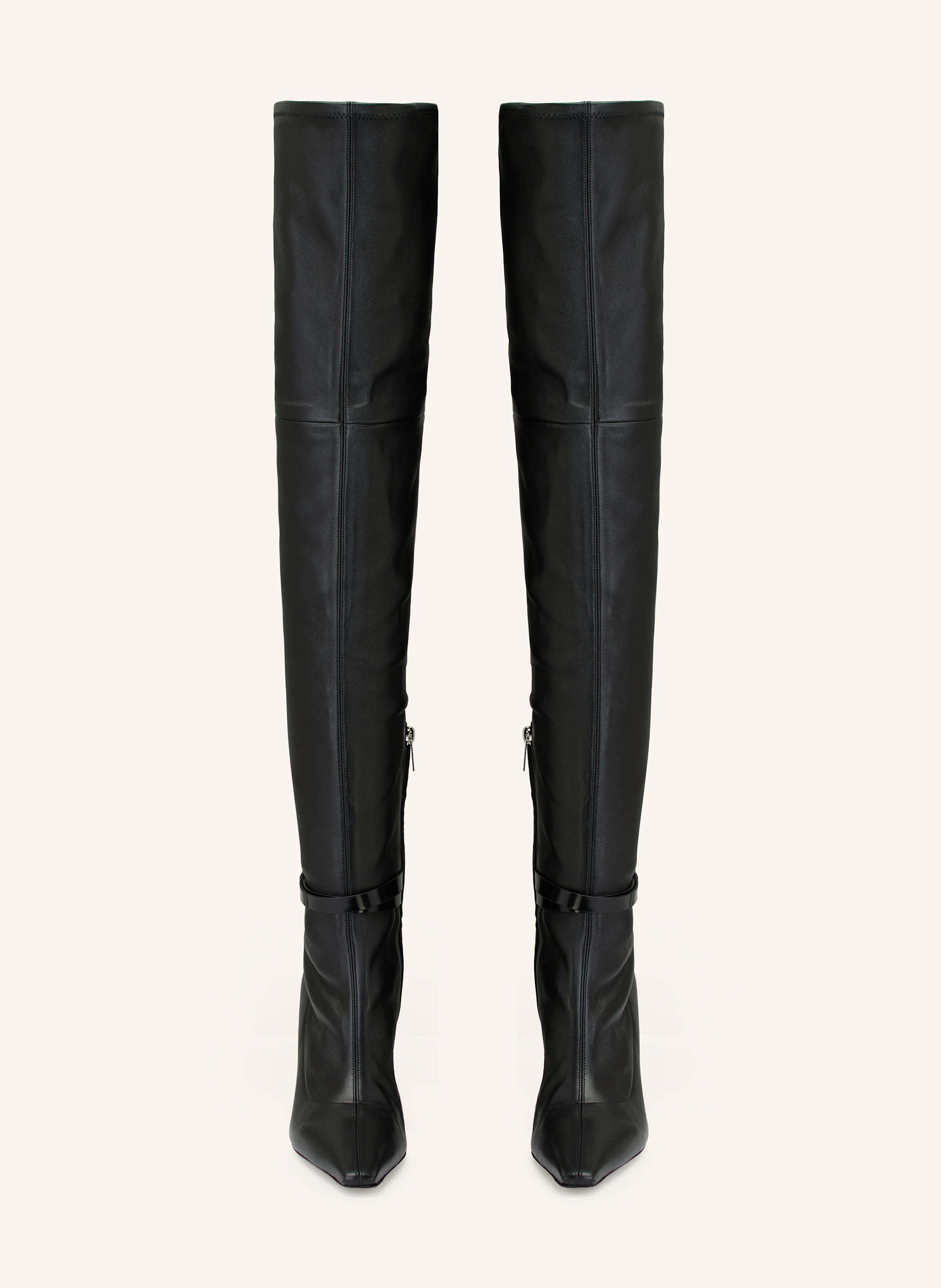 jimmy choo over the knee biker boots