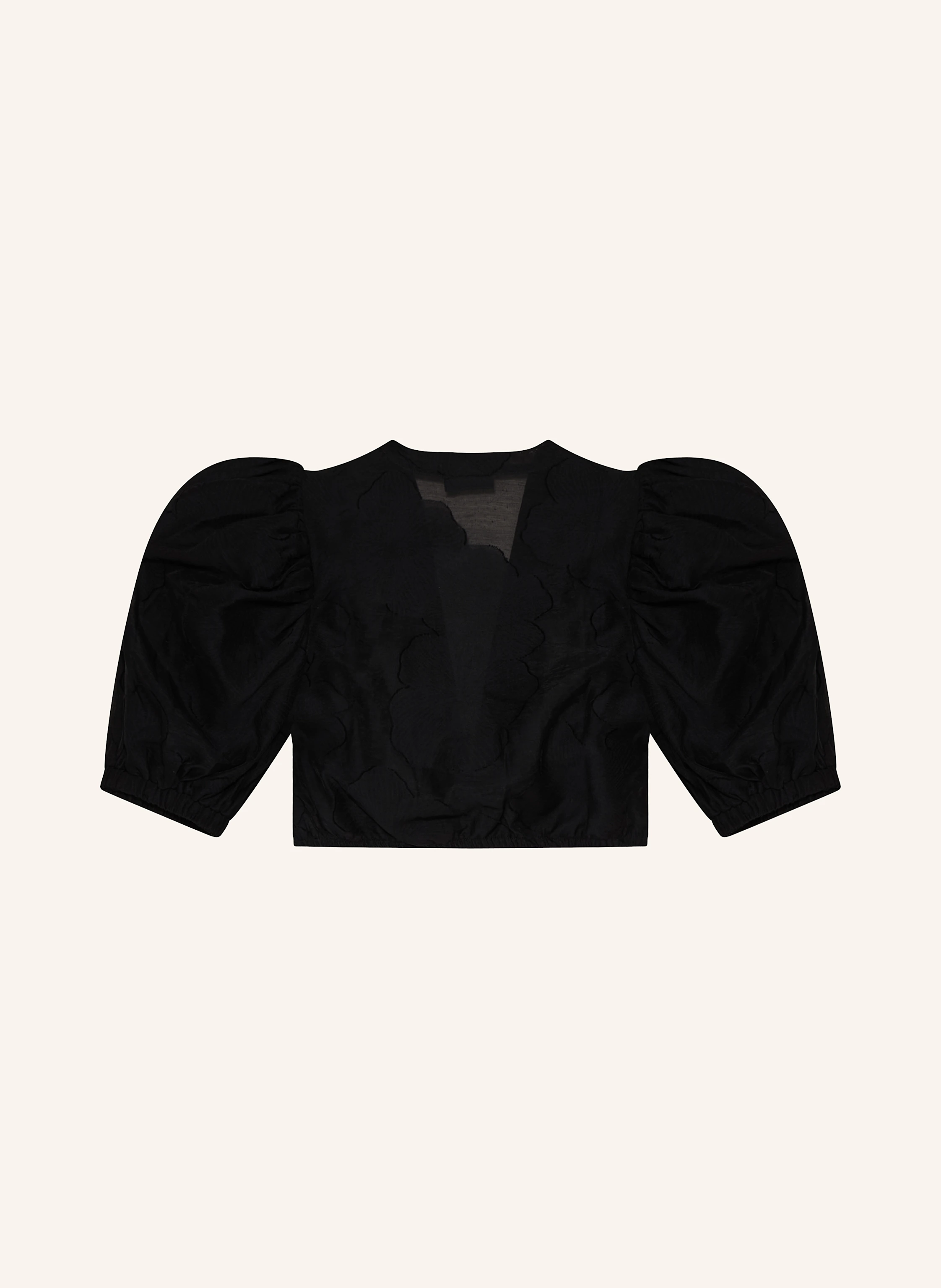 CocoVero Dirndl blouse ZENTA: BLACK