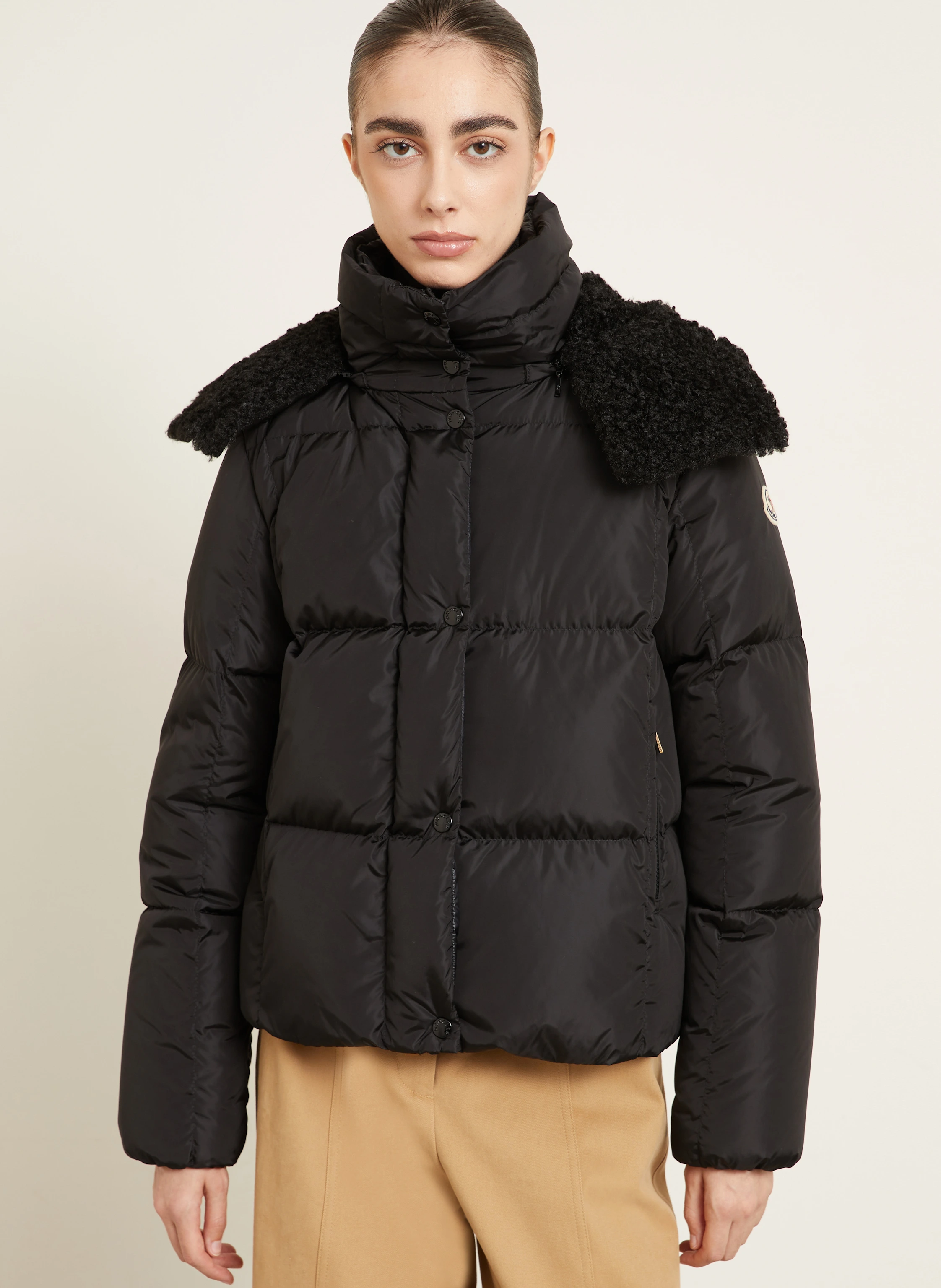 モンクレール ダウンジャケット MONCLER Castelnou Square-Quilted 