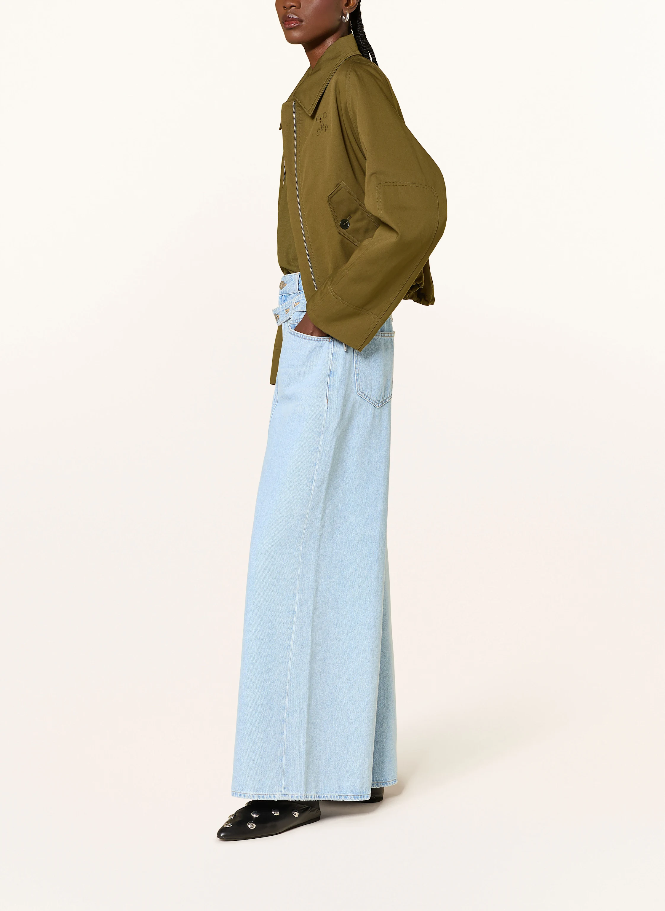 CLOSED Wide leg jeans ZOYA-X: LBL Light Blue