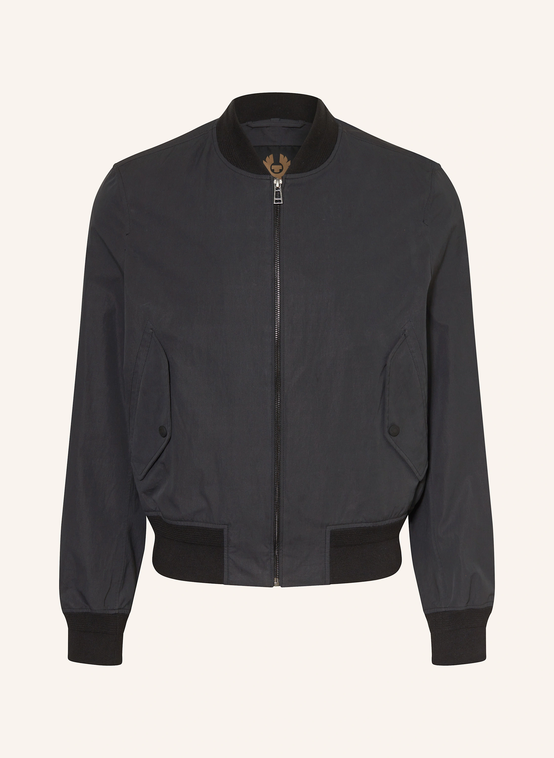 BELSTAFF CARRIER bomber jacket in black