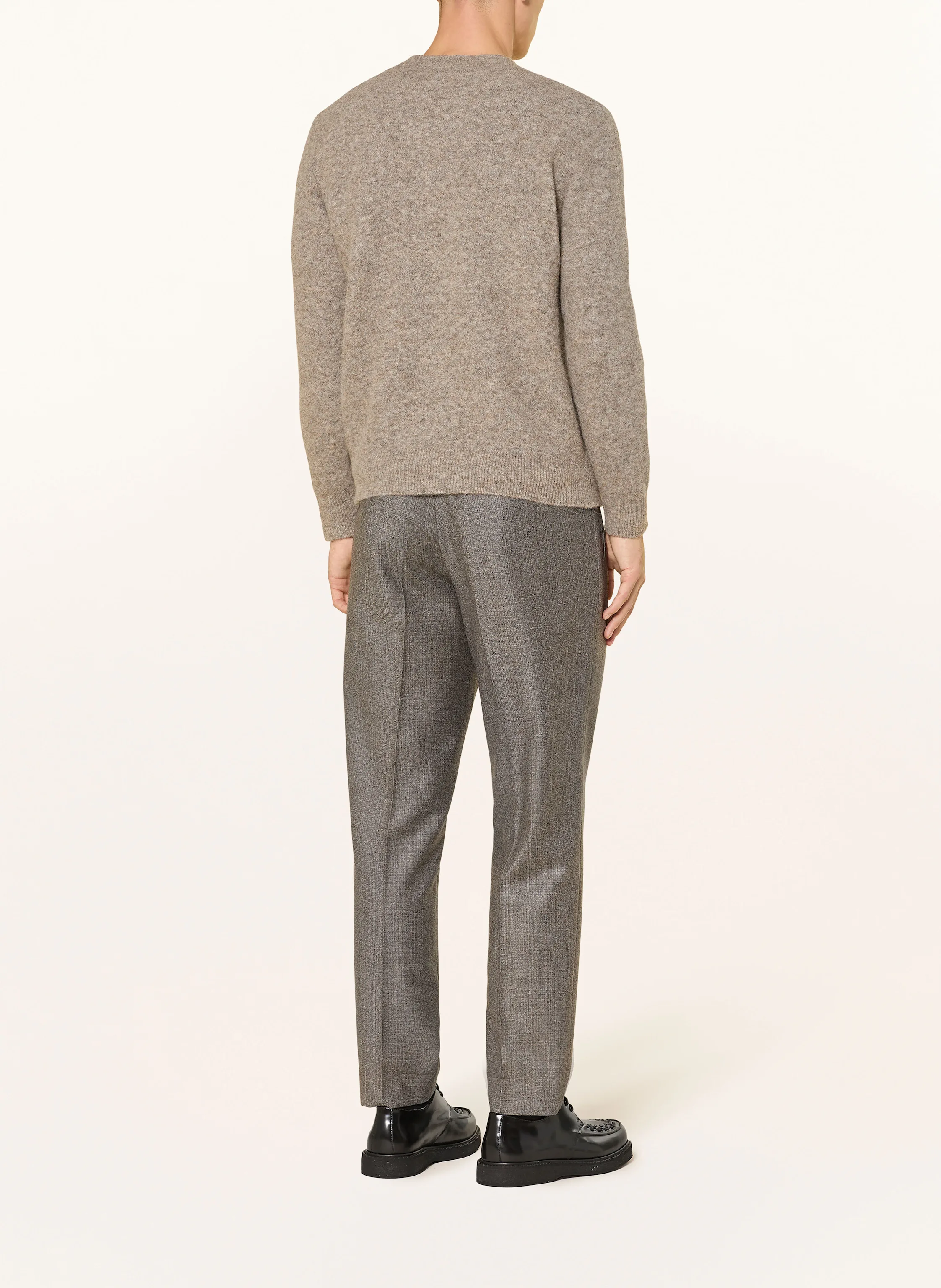 BARENA VENEZIA Sweater with alpaca: GRAY
