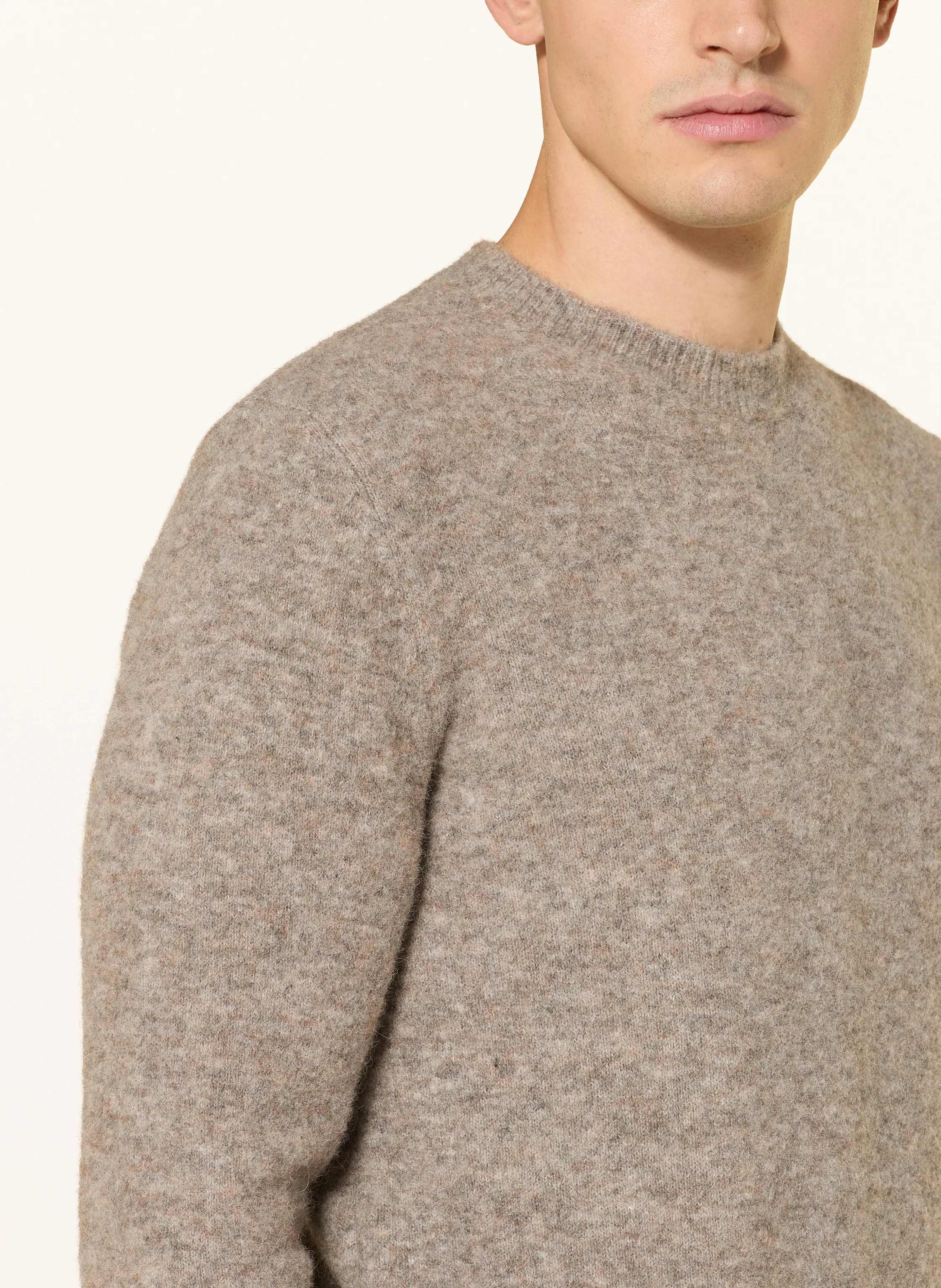 BARENA VENEZIA Sweater with alpaca: GRAY