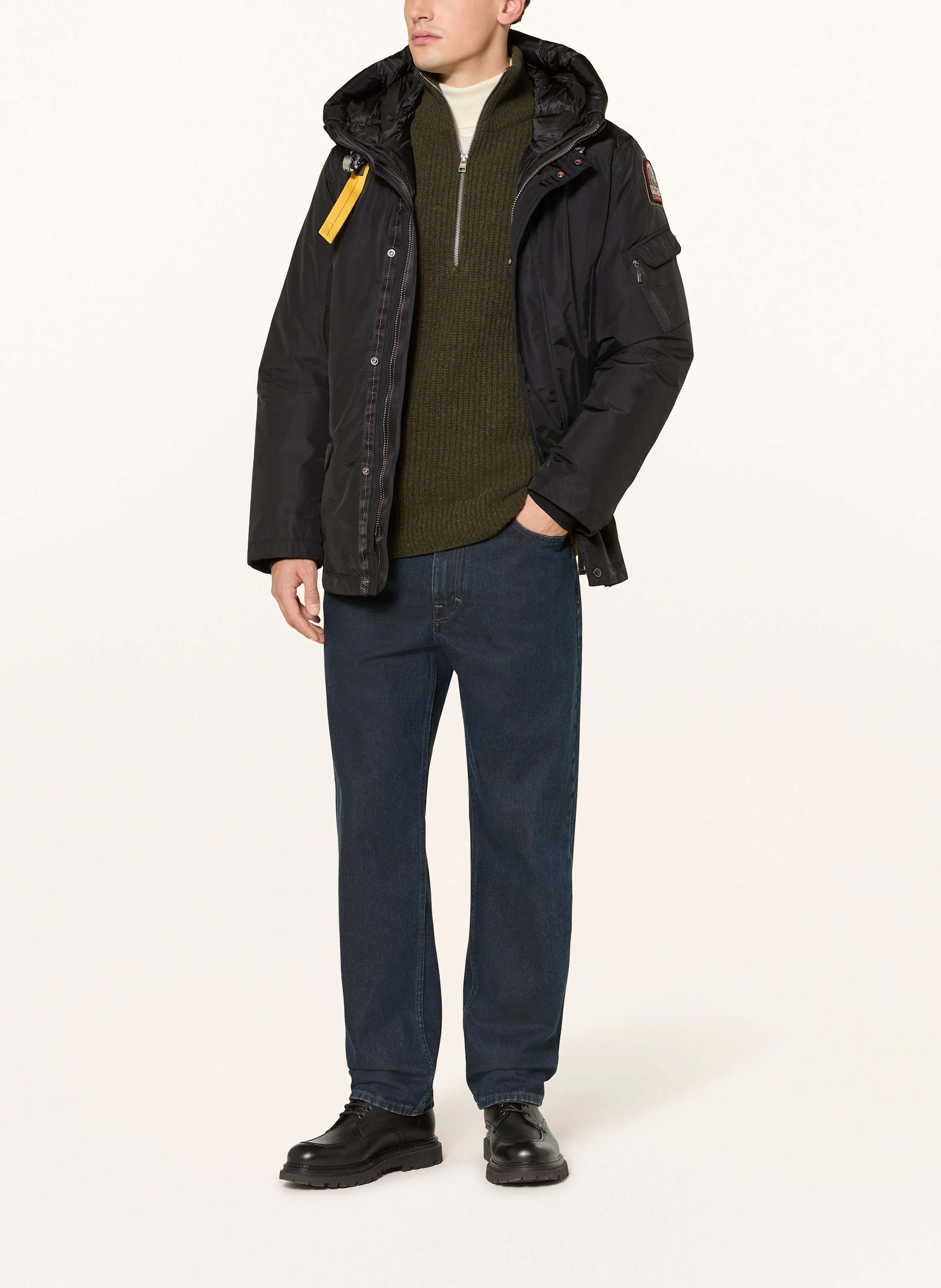 PARAJUMPERS RIGHT HAND CORE down parka in black