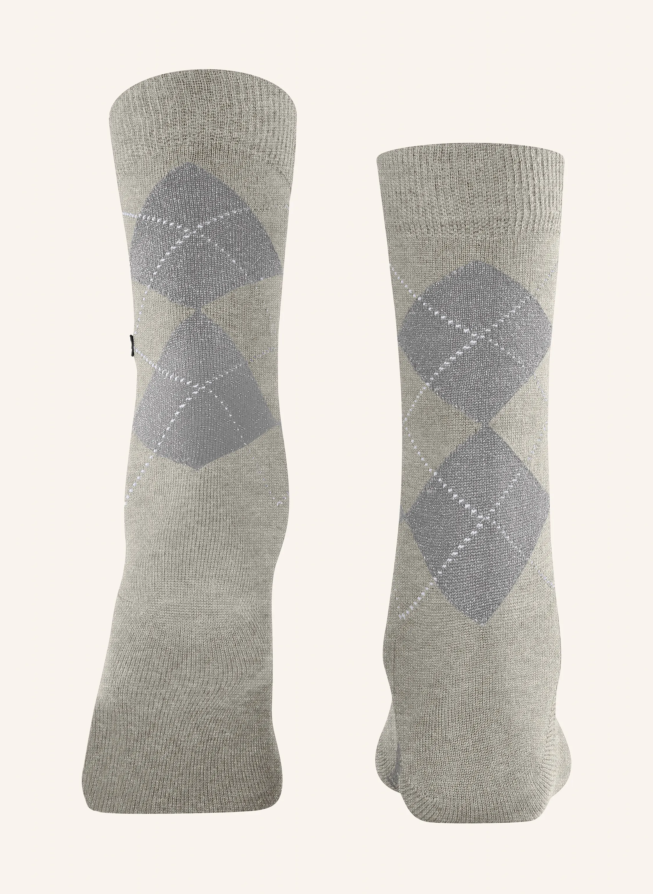 Burlington Șosete MARYLEBONE SCHIMMER cu fir strălucitor: 3771 GRIS DESCHIS